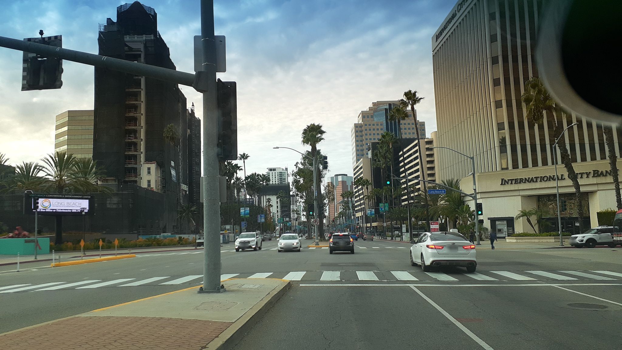 Street view of Long Beach