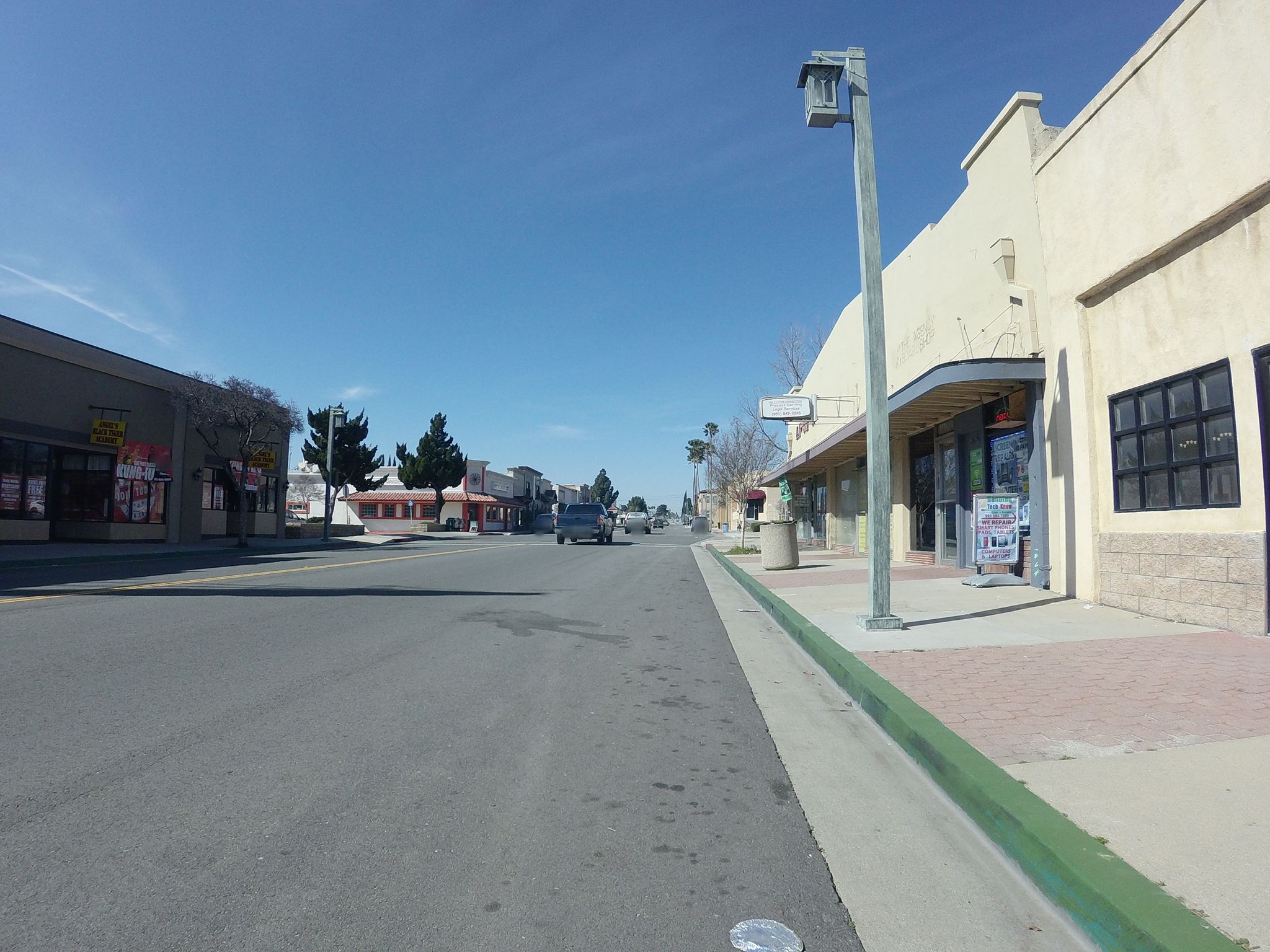 Street view of Banning