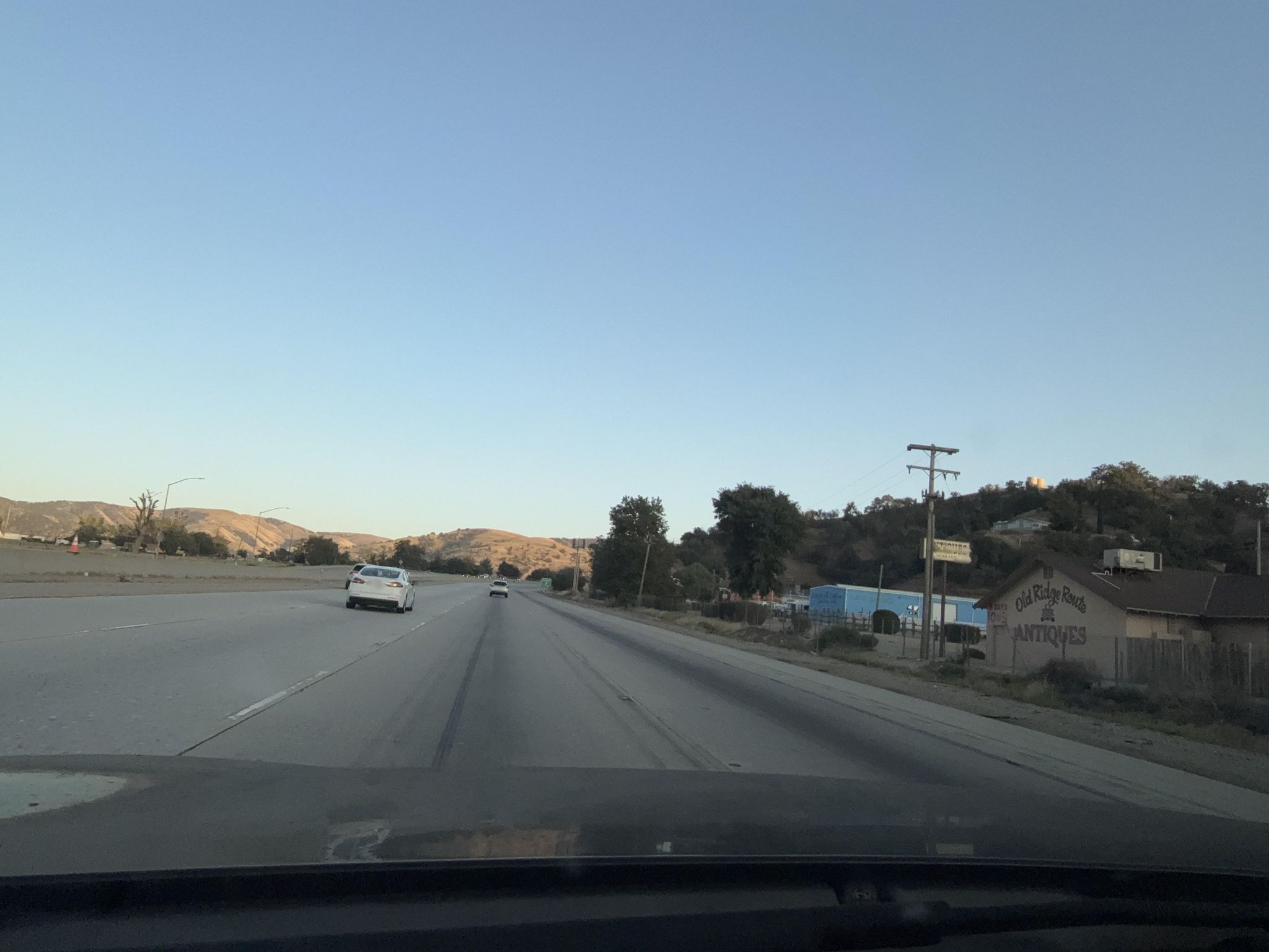 Street view of Lebec