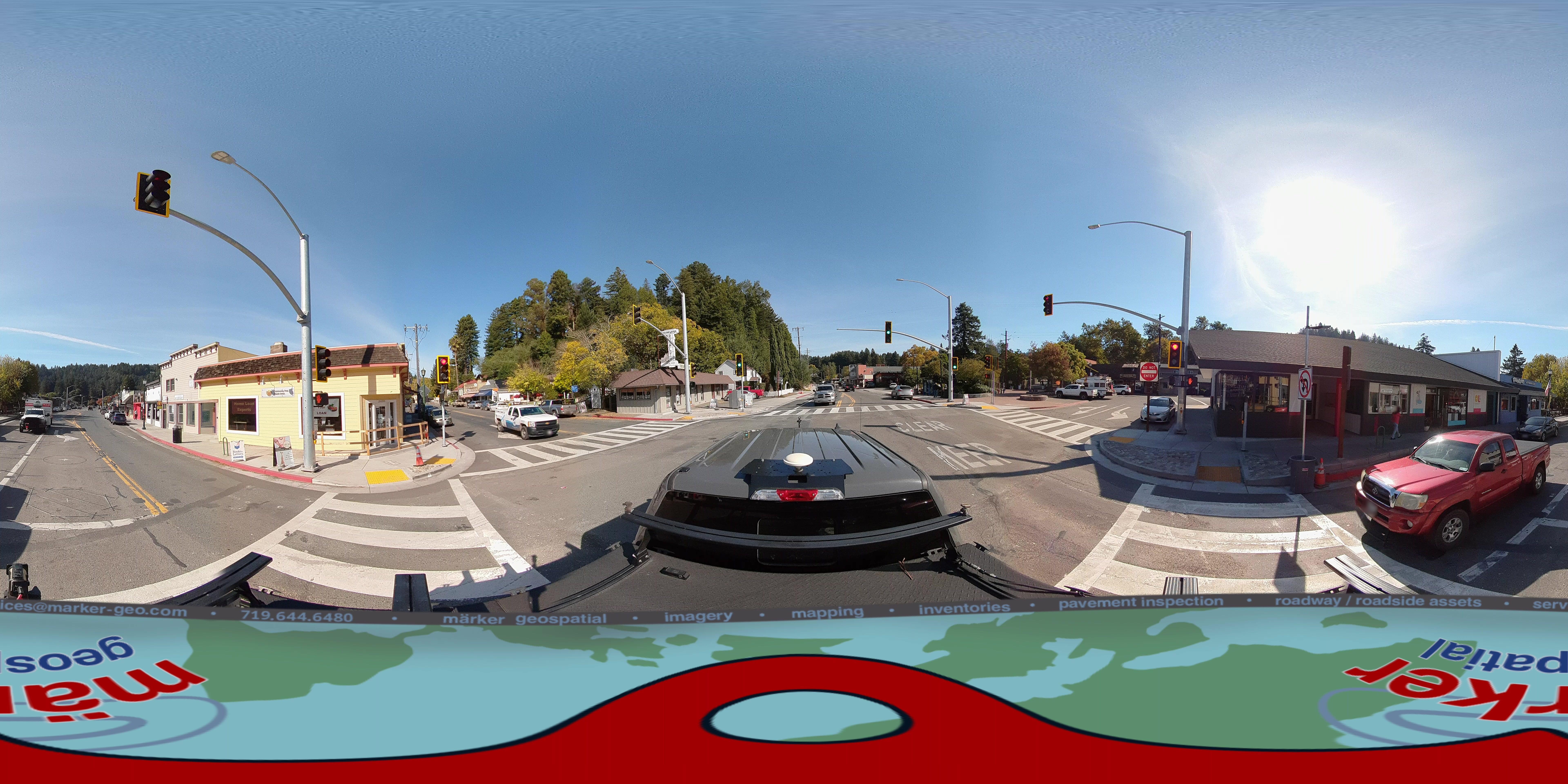 Street view of Guerneville