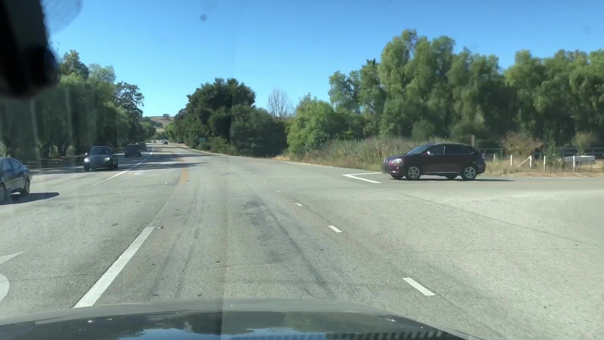 Street view of Los Olivos