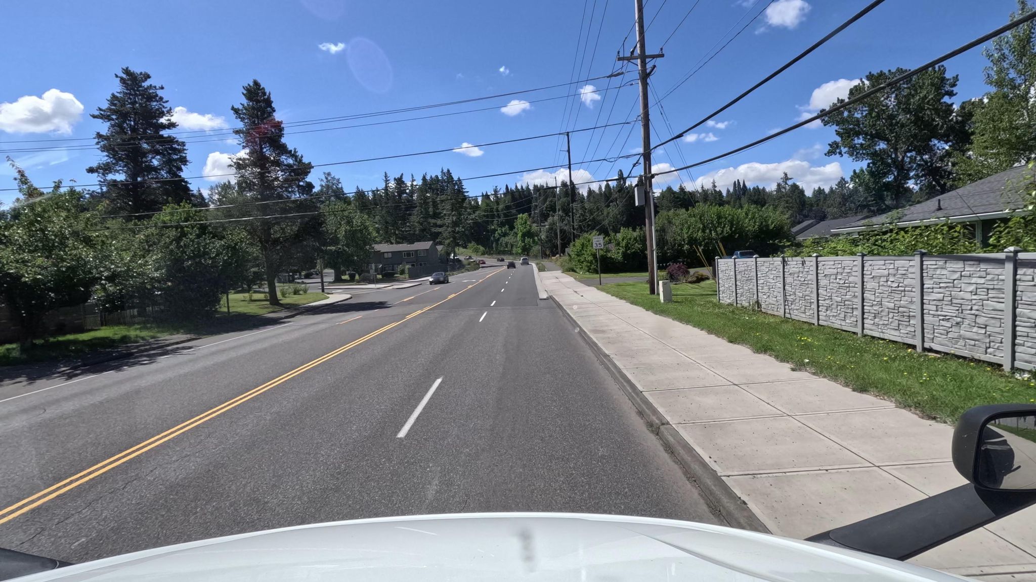 Street view of Wood Village