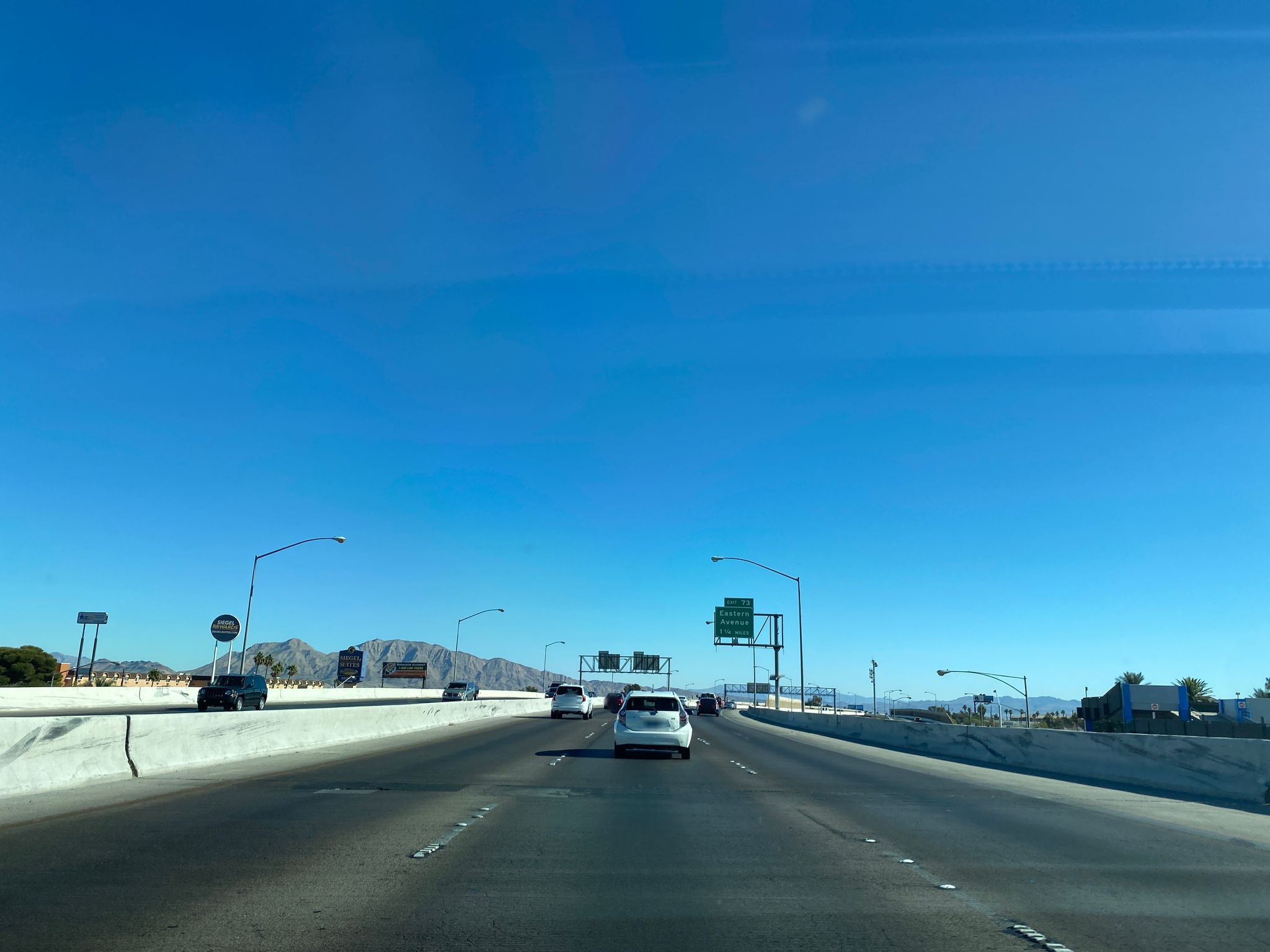 Street view of Las Vegas