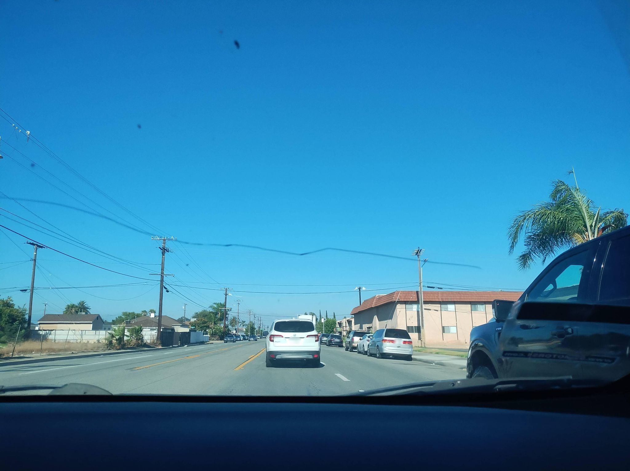 Street view of Fontana