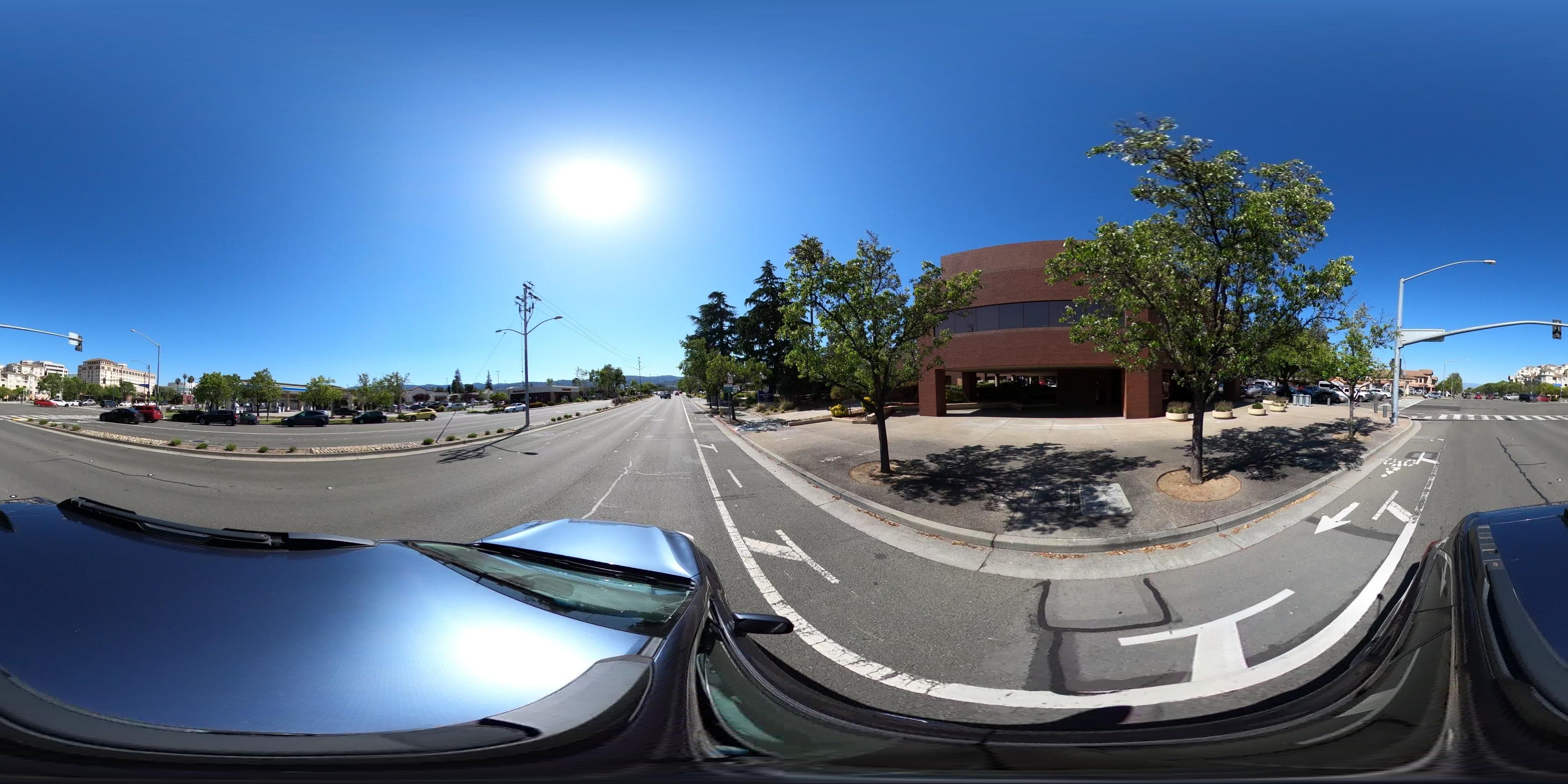 Street view of Cupertino