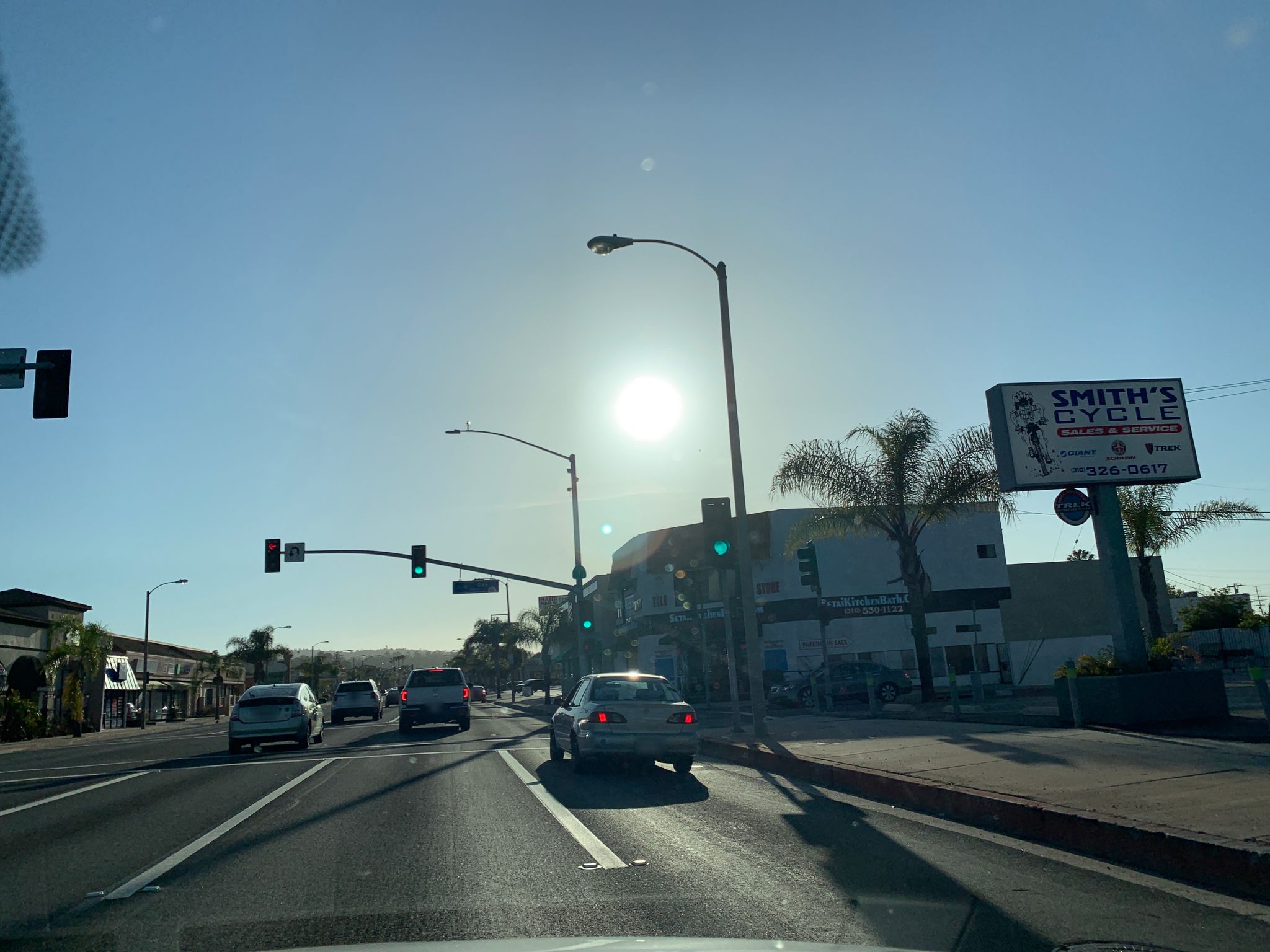 Street view of Lomita