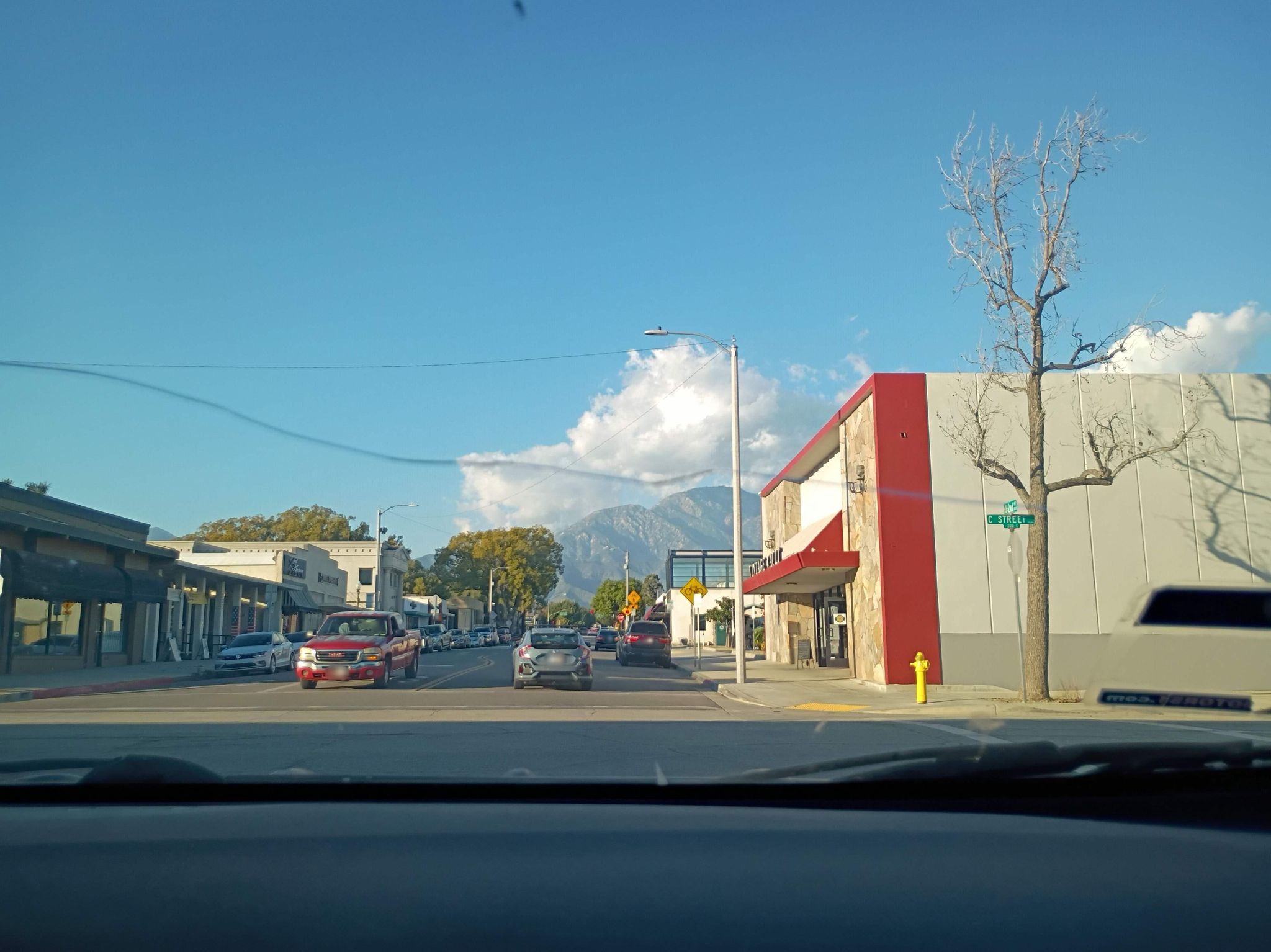 Street view of Upland