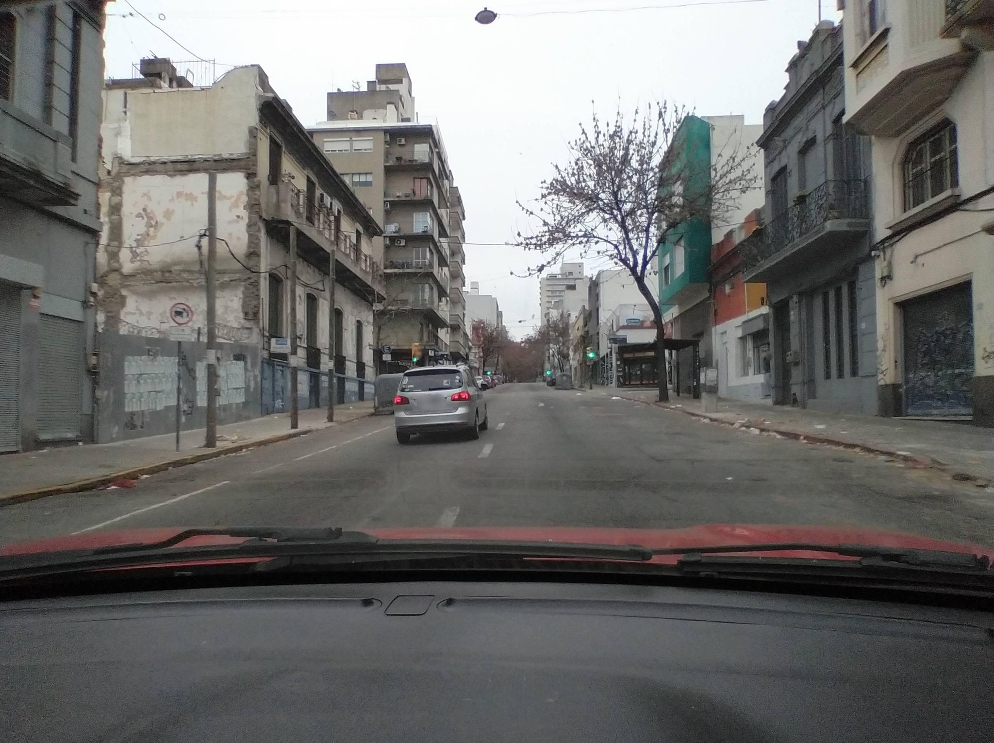 Street view of Montevideo