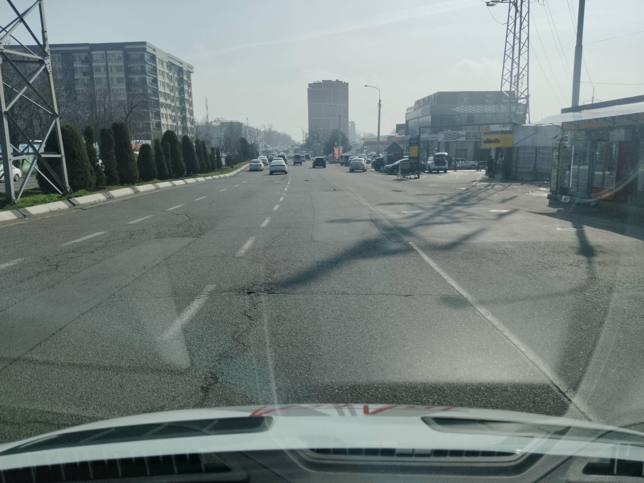 Street view of Tashkent