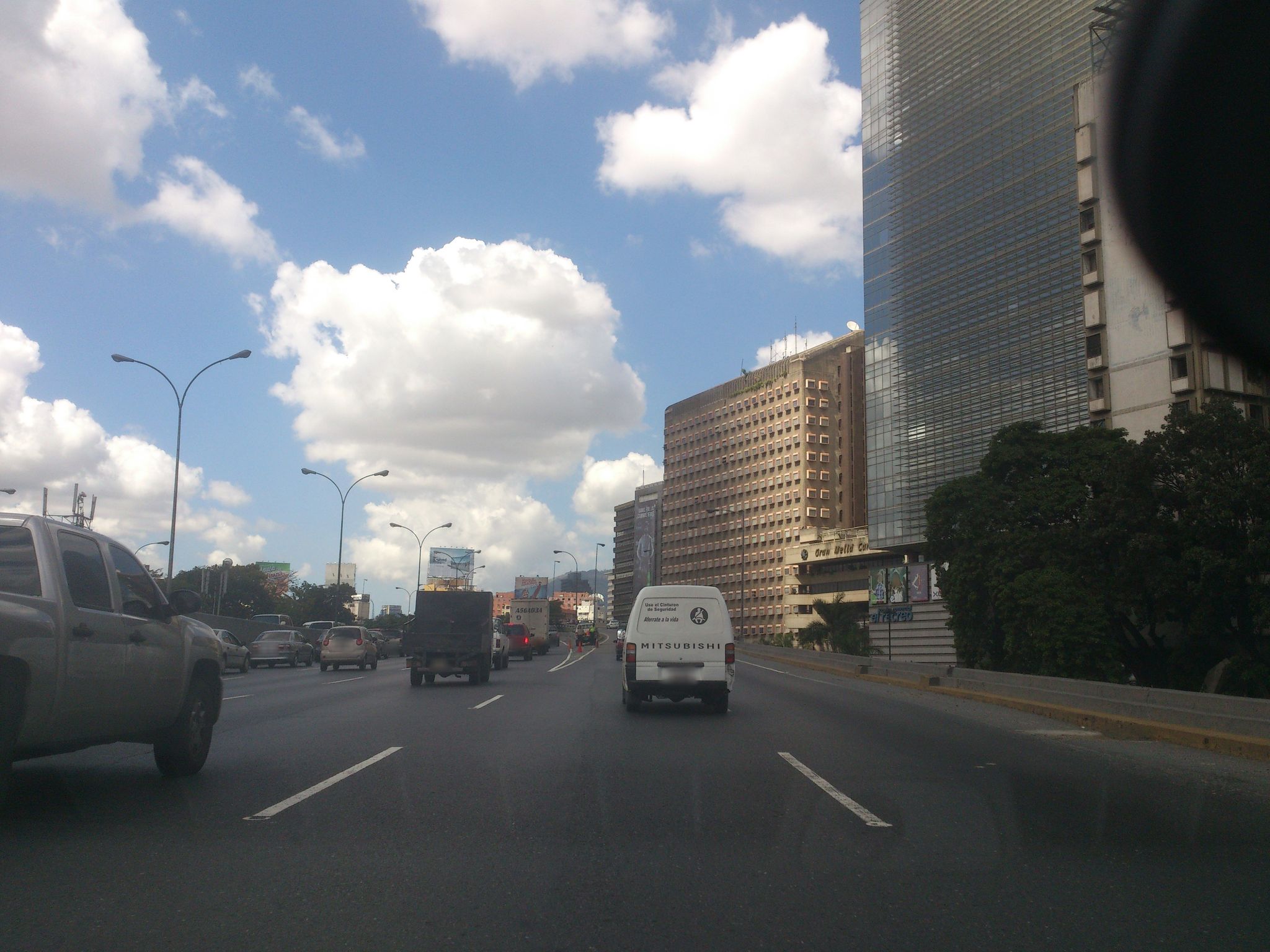 Street view of Caracas
