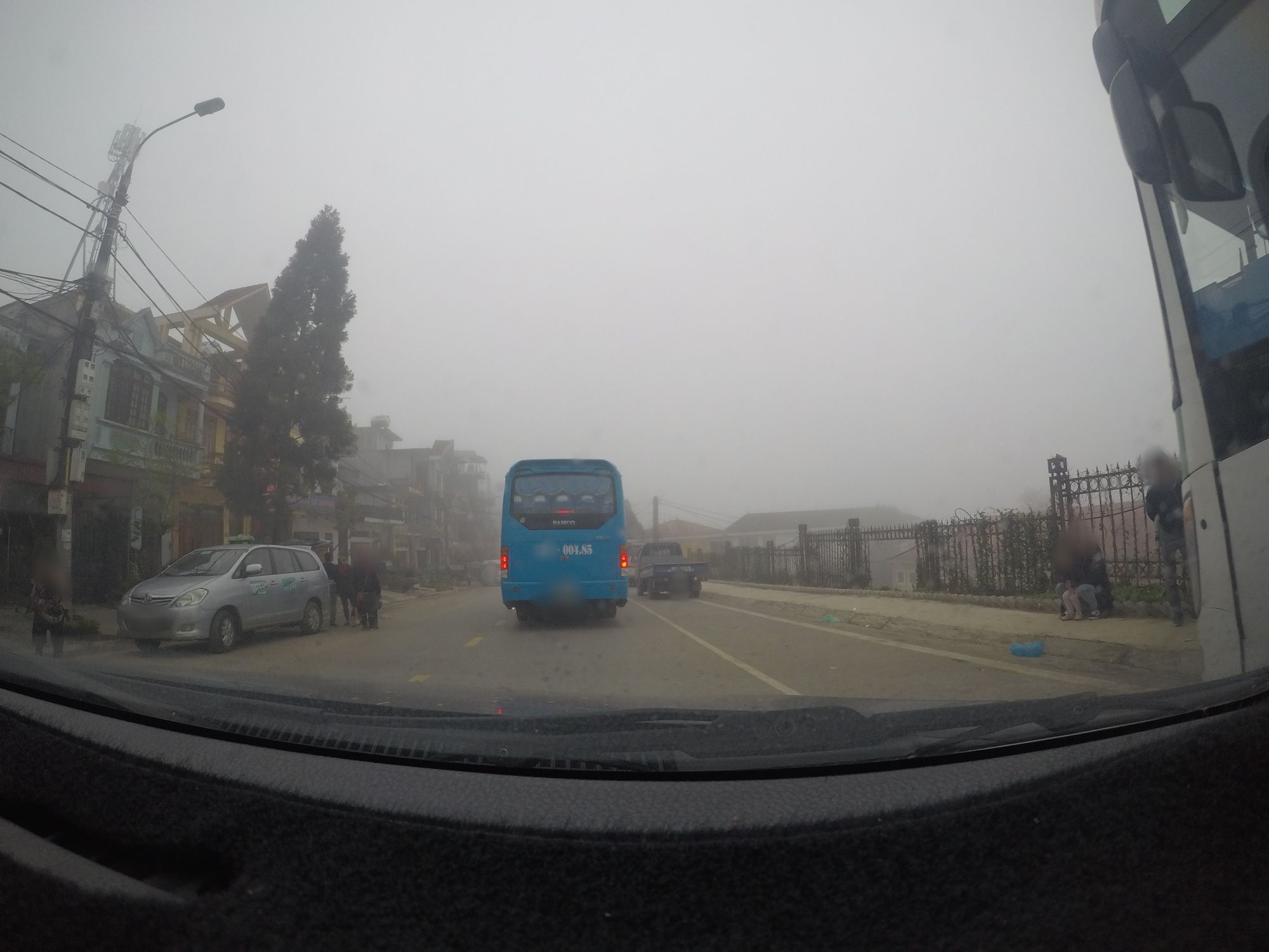 Street view of Sa Pa