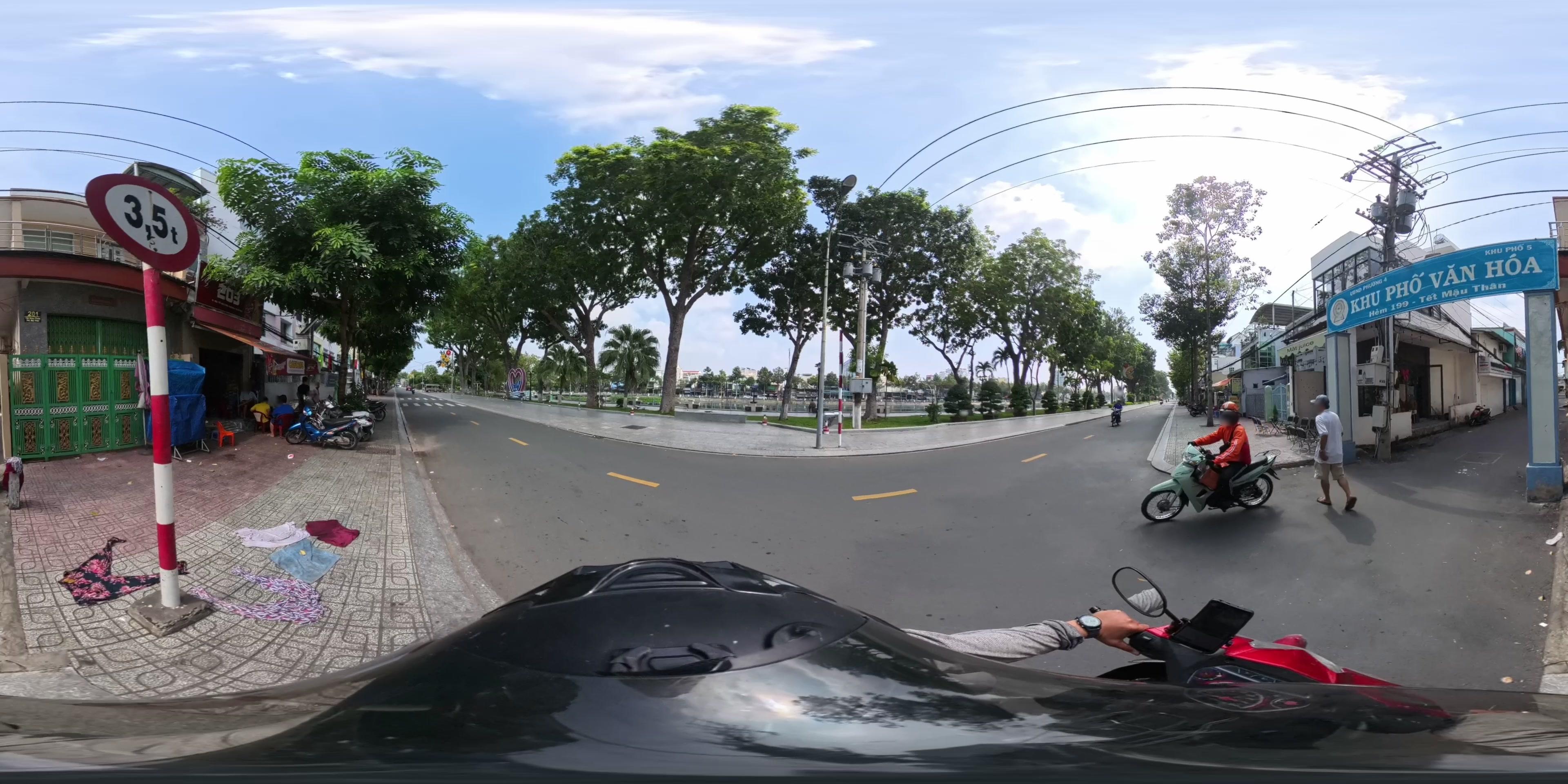 Street view of Mỹ Tho