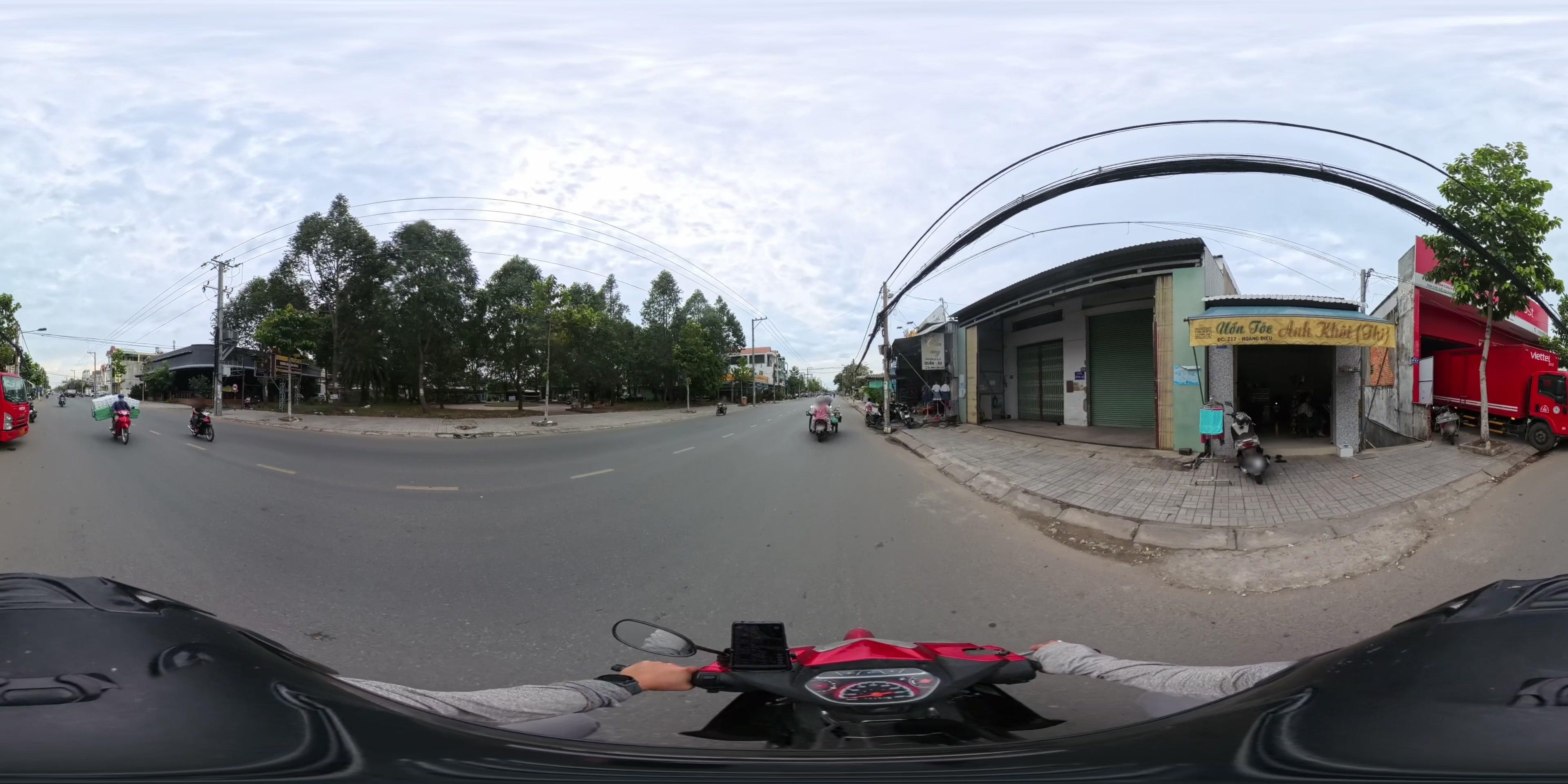 Street view of Châu Đốc
