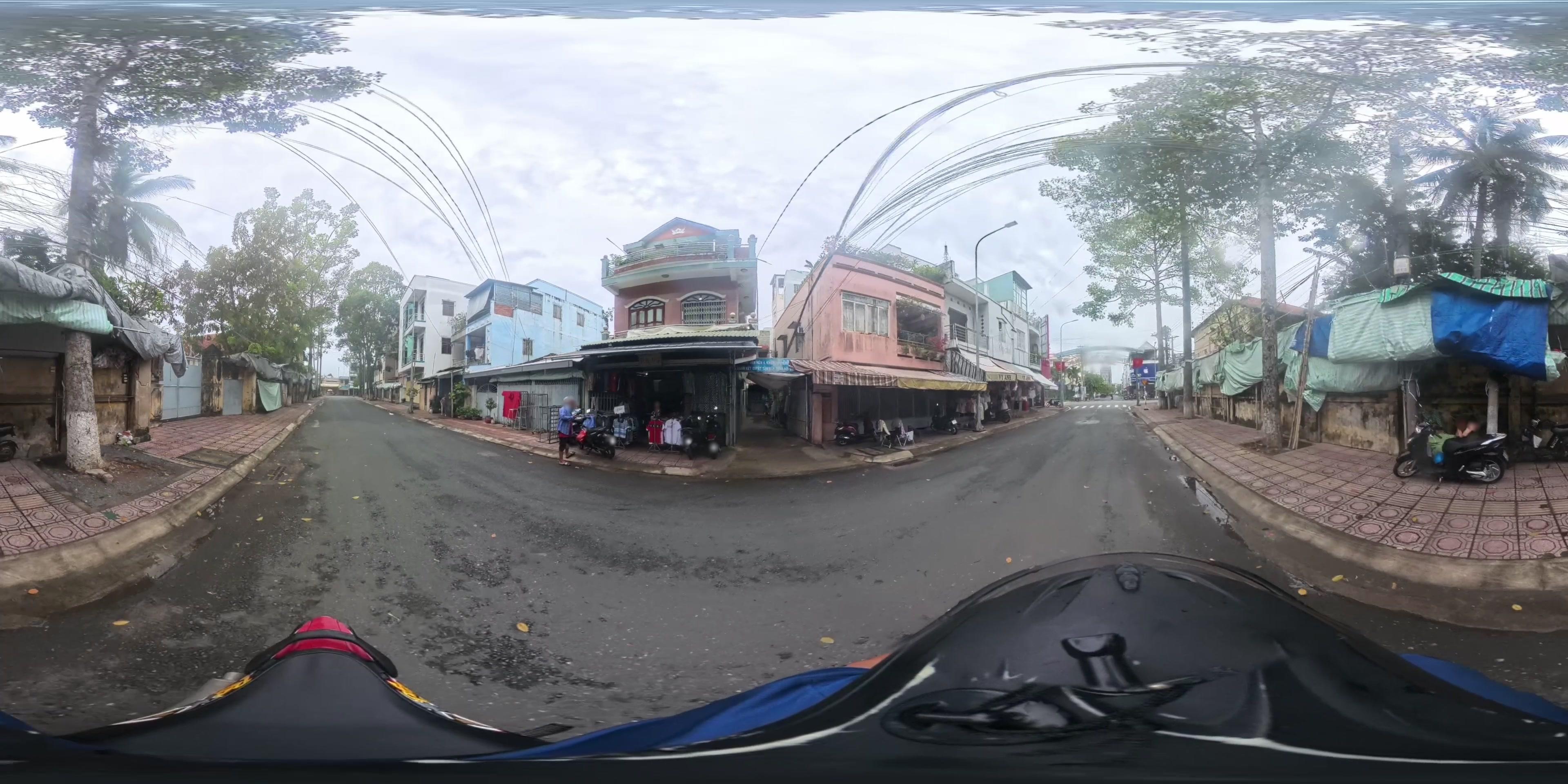 Street view of Vĩnh Long