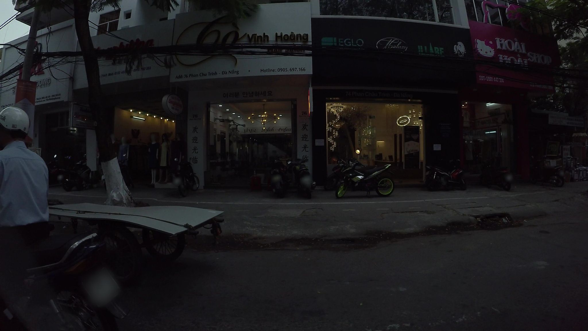Street view of Da Nang