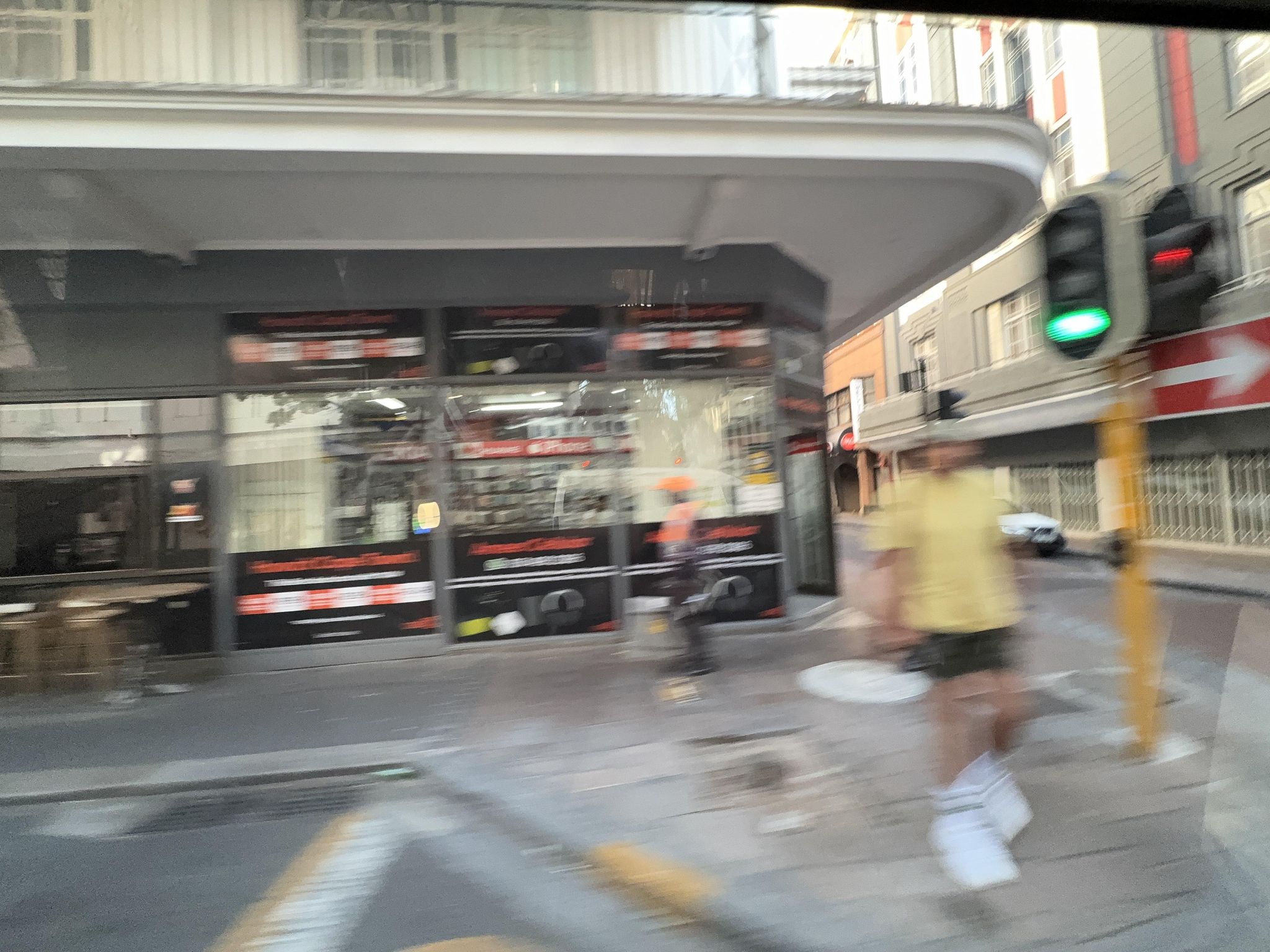 Street view of Cape Town