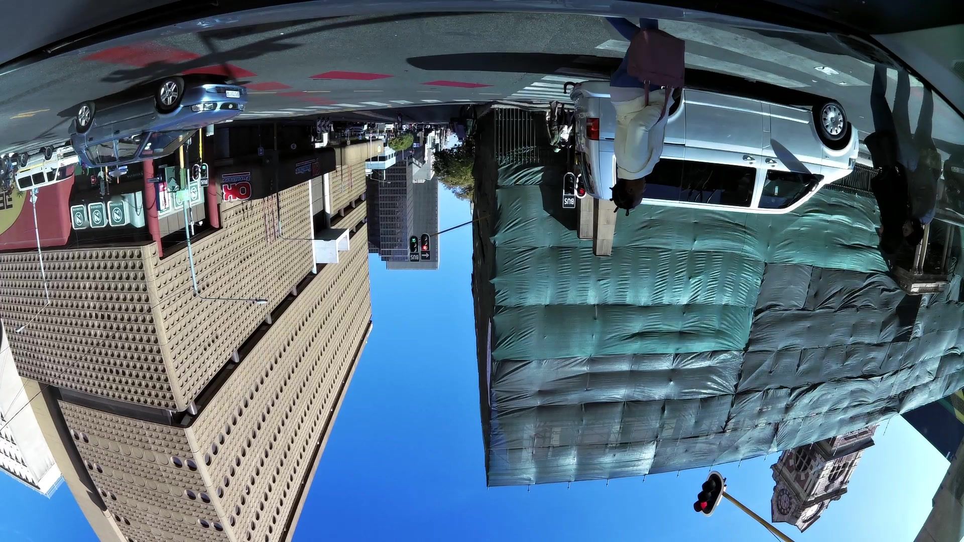 Street view of Johannesburg