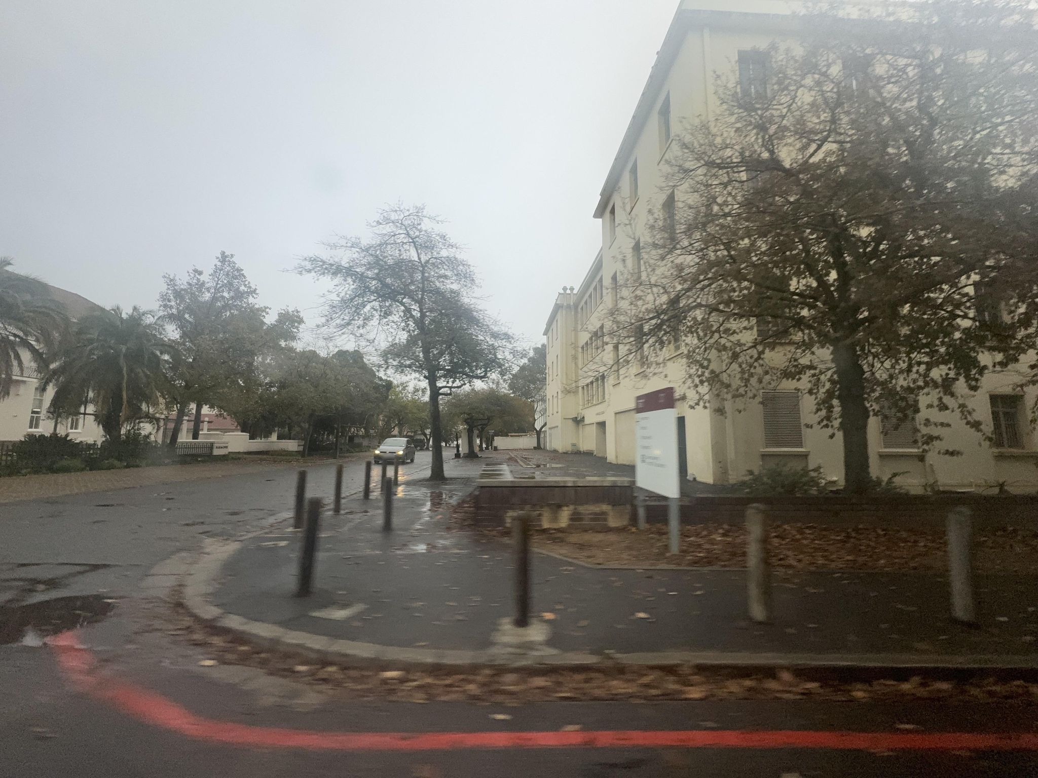 Street view of Stellenbosch