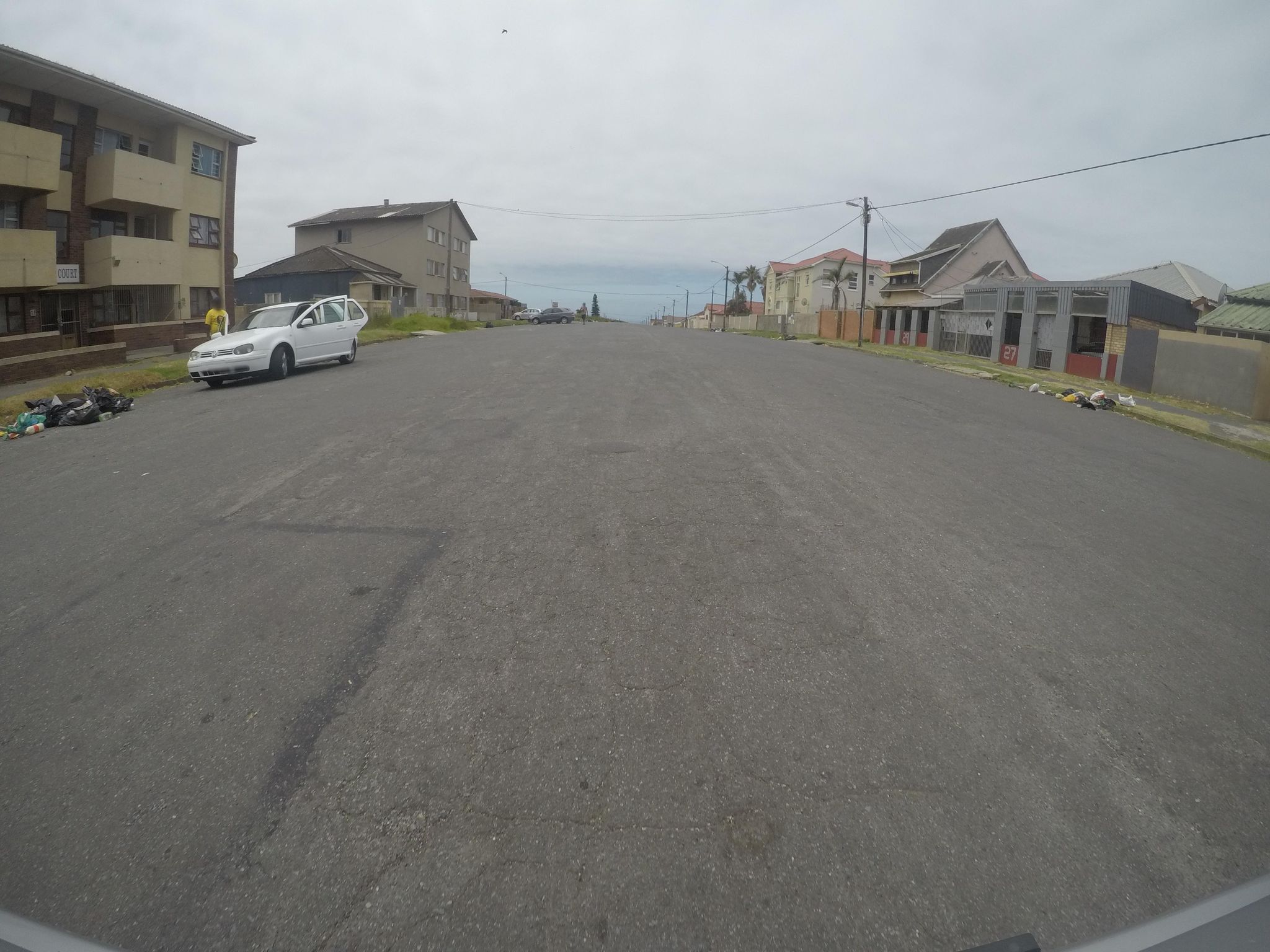 Street view of East London