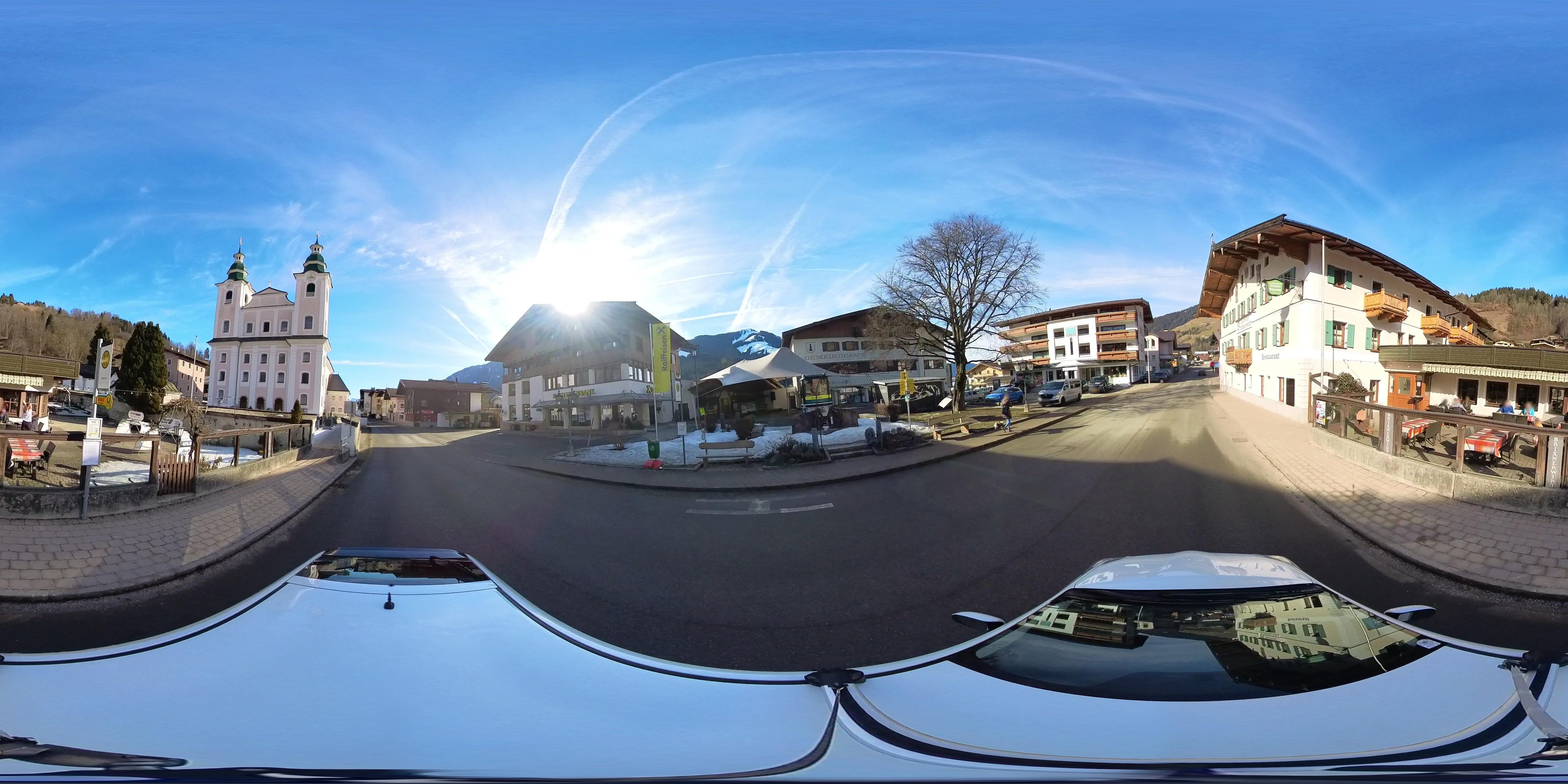Street view of Brixen im Thale