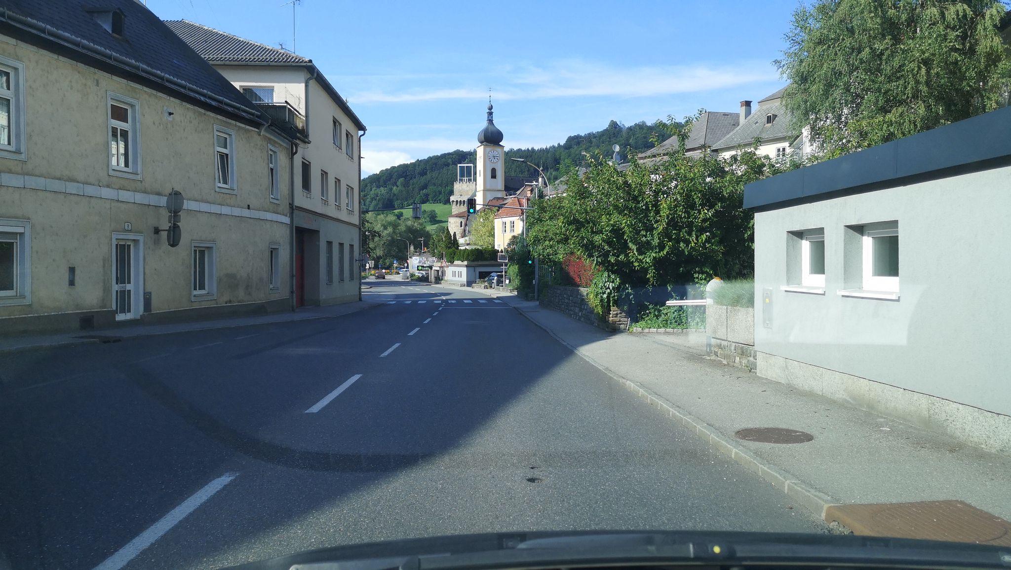 Street view of Waidhofen an der Ybbs