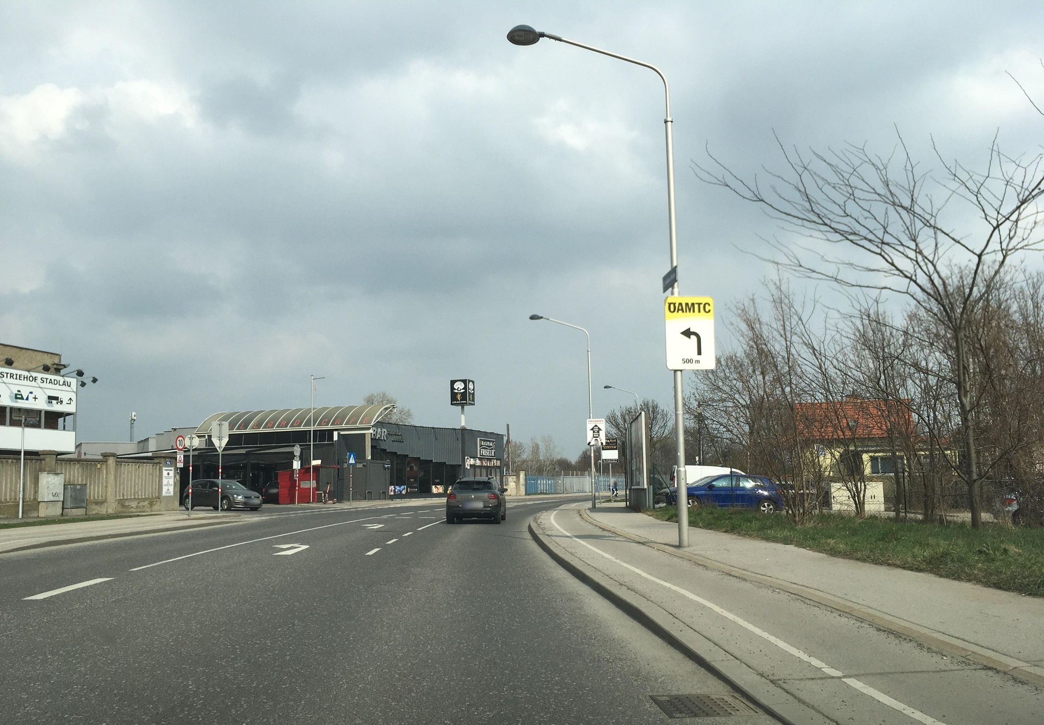 Street view of Donaustadt