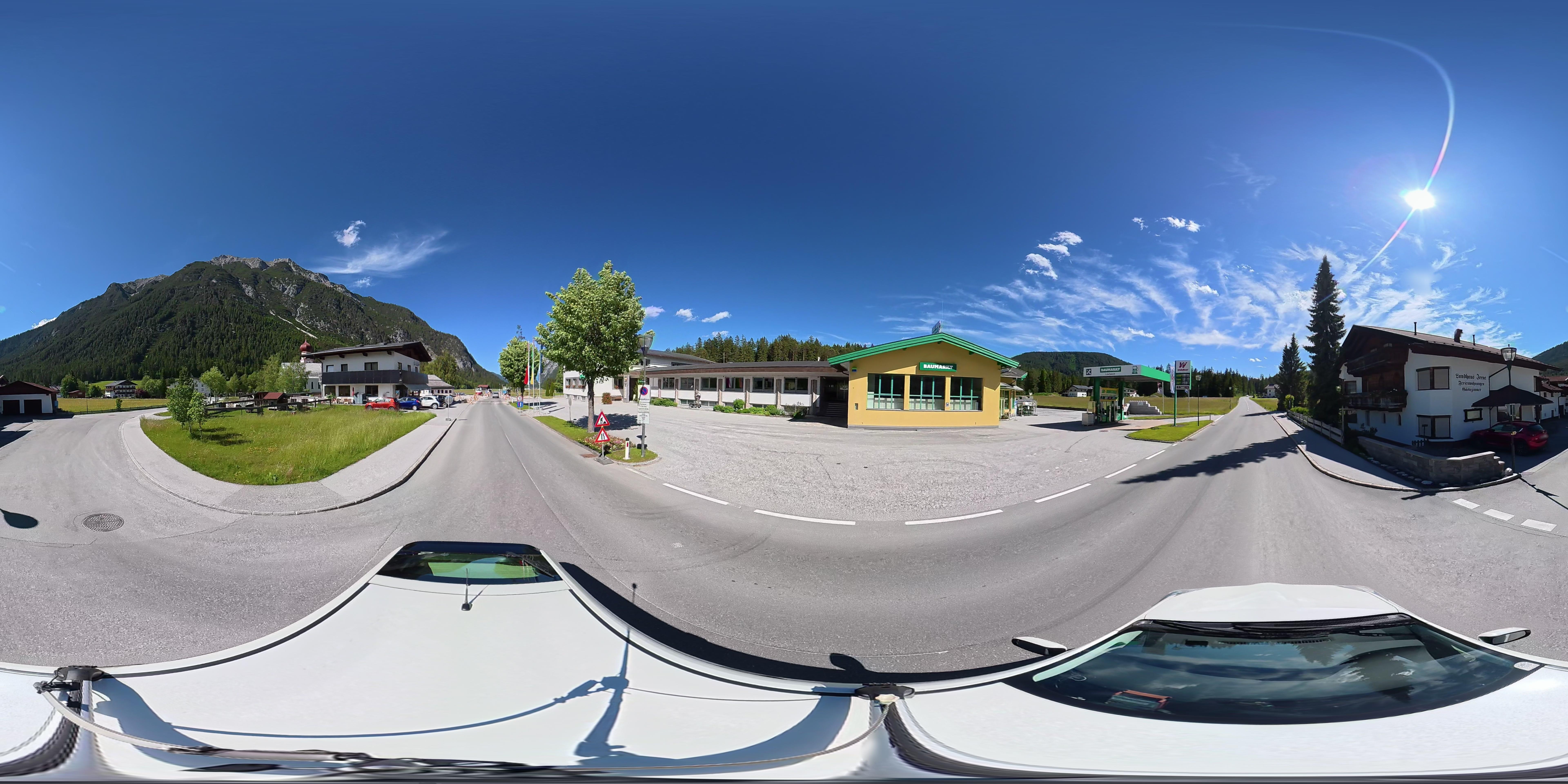 Street view of Leutasch
