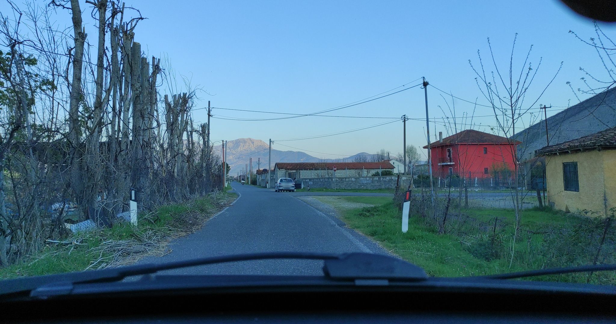 Street view of Gjadër, Dajc