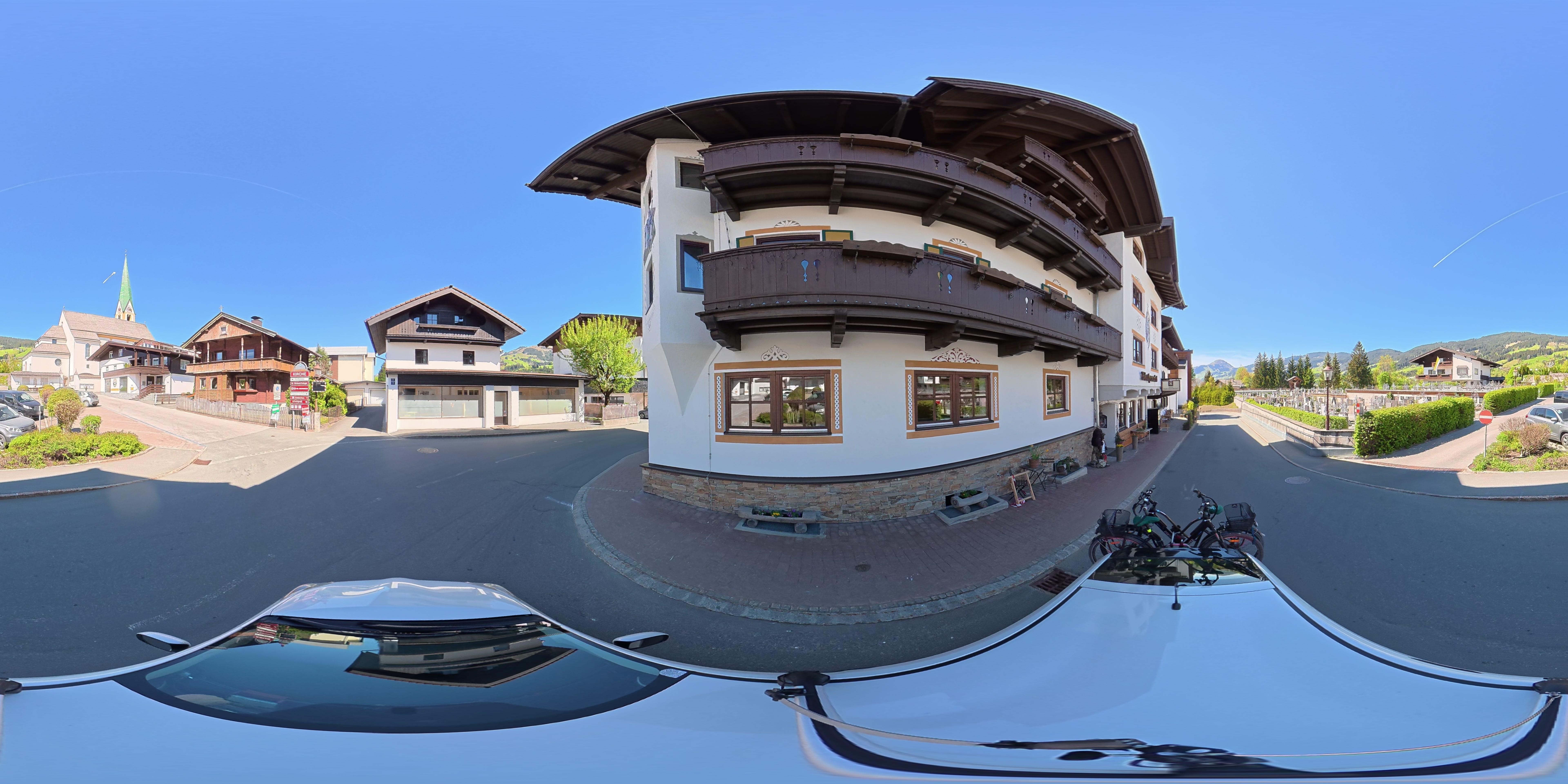 Street view of Kirchberg in Tirol
