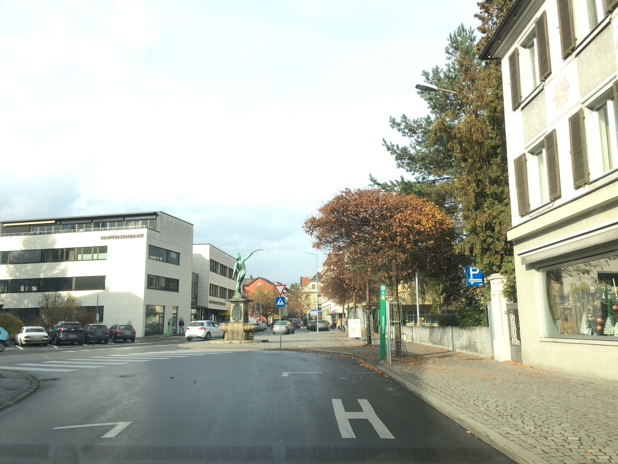Street view of Bludenz