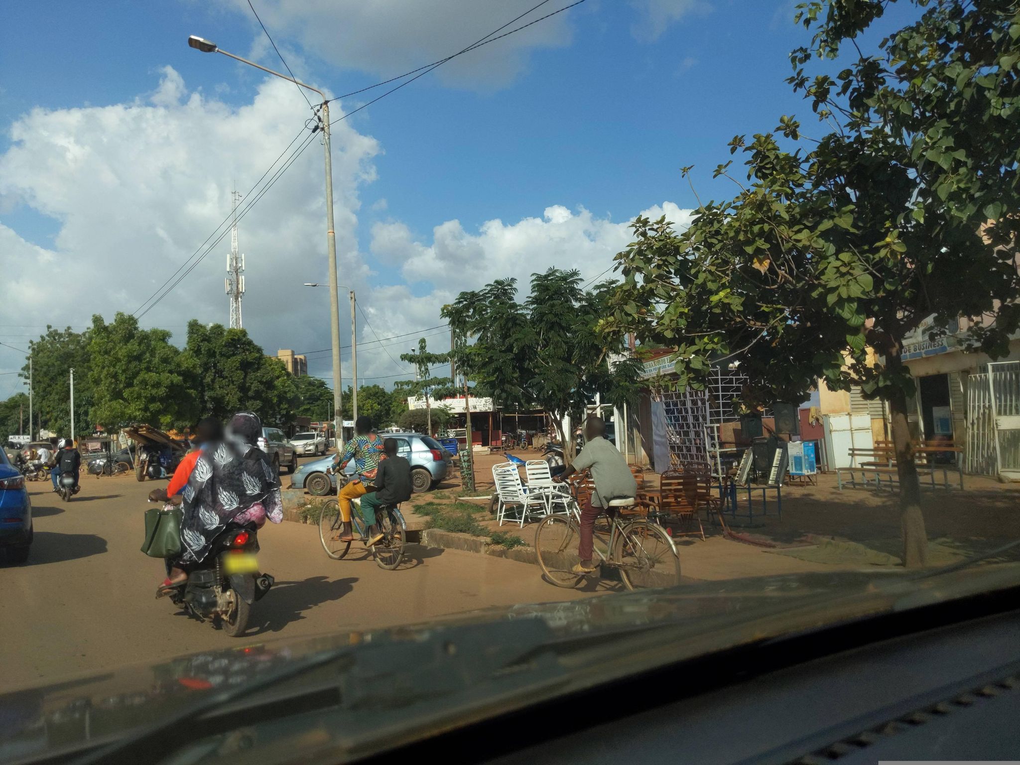 Street view of Ouagadougou