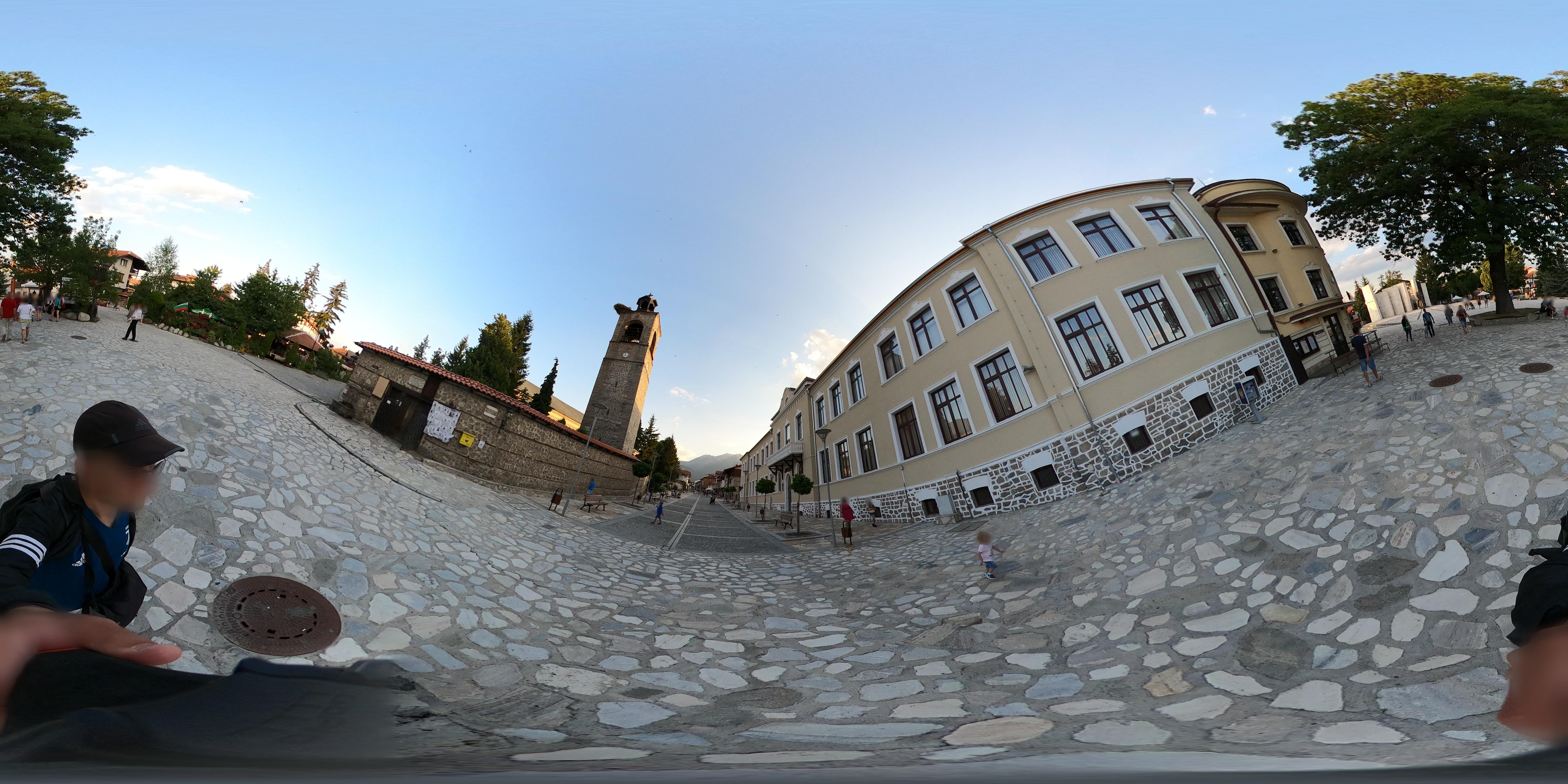 Street view of Bansko
