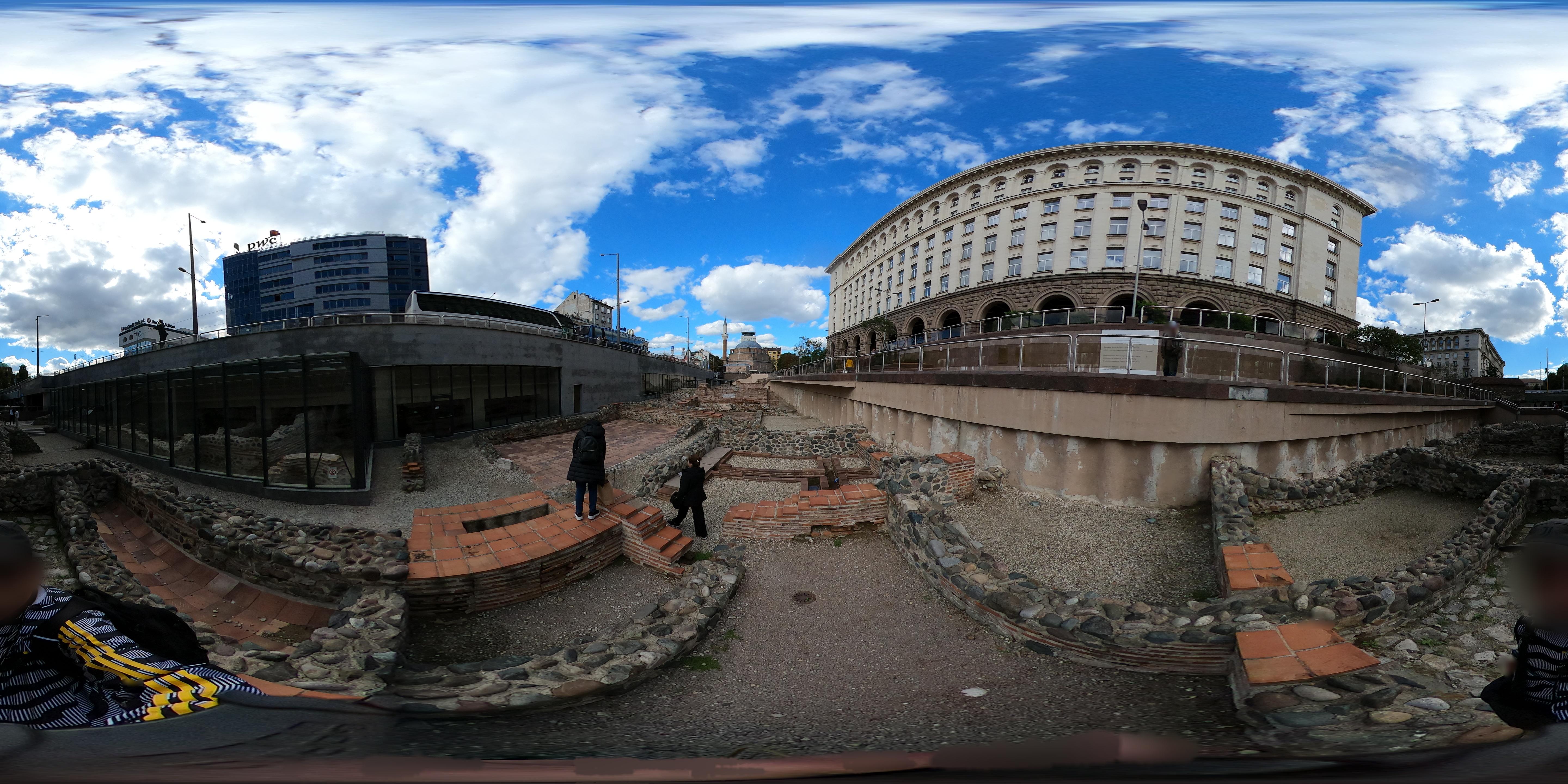 Street view of Sofia