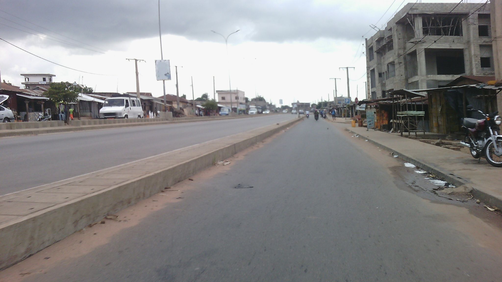 Street view of Abomey-Calavi