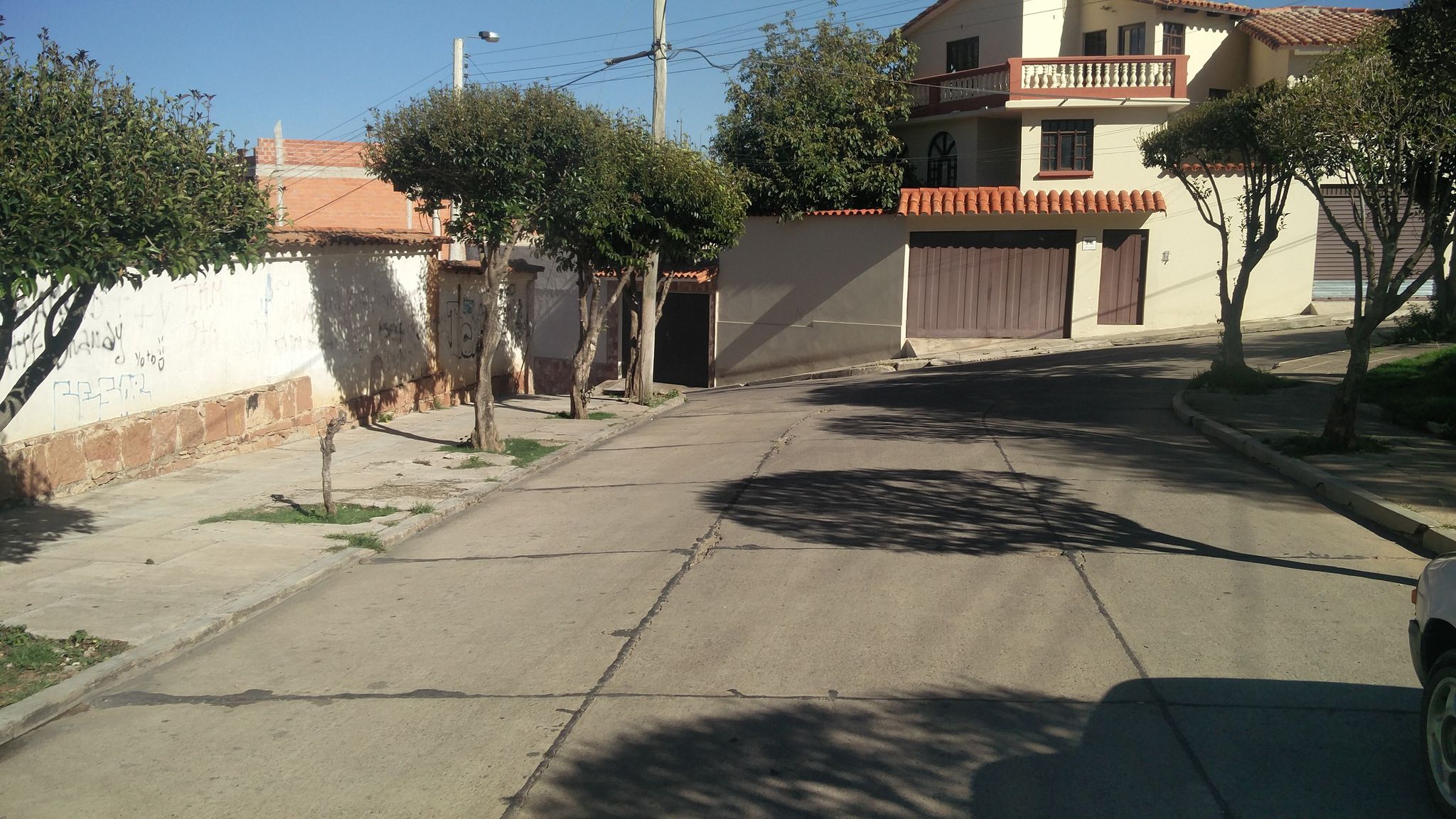Street view of Sucre