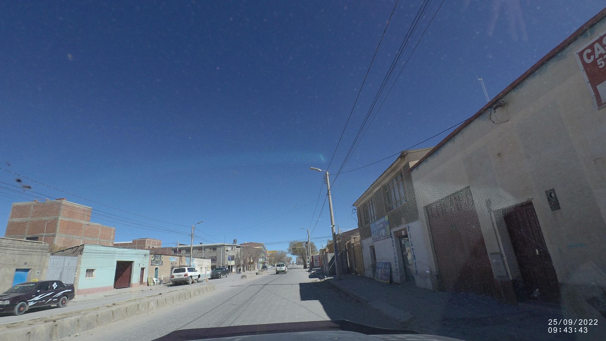 Street view of Uyuni