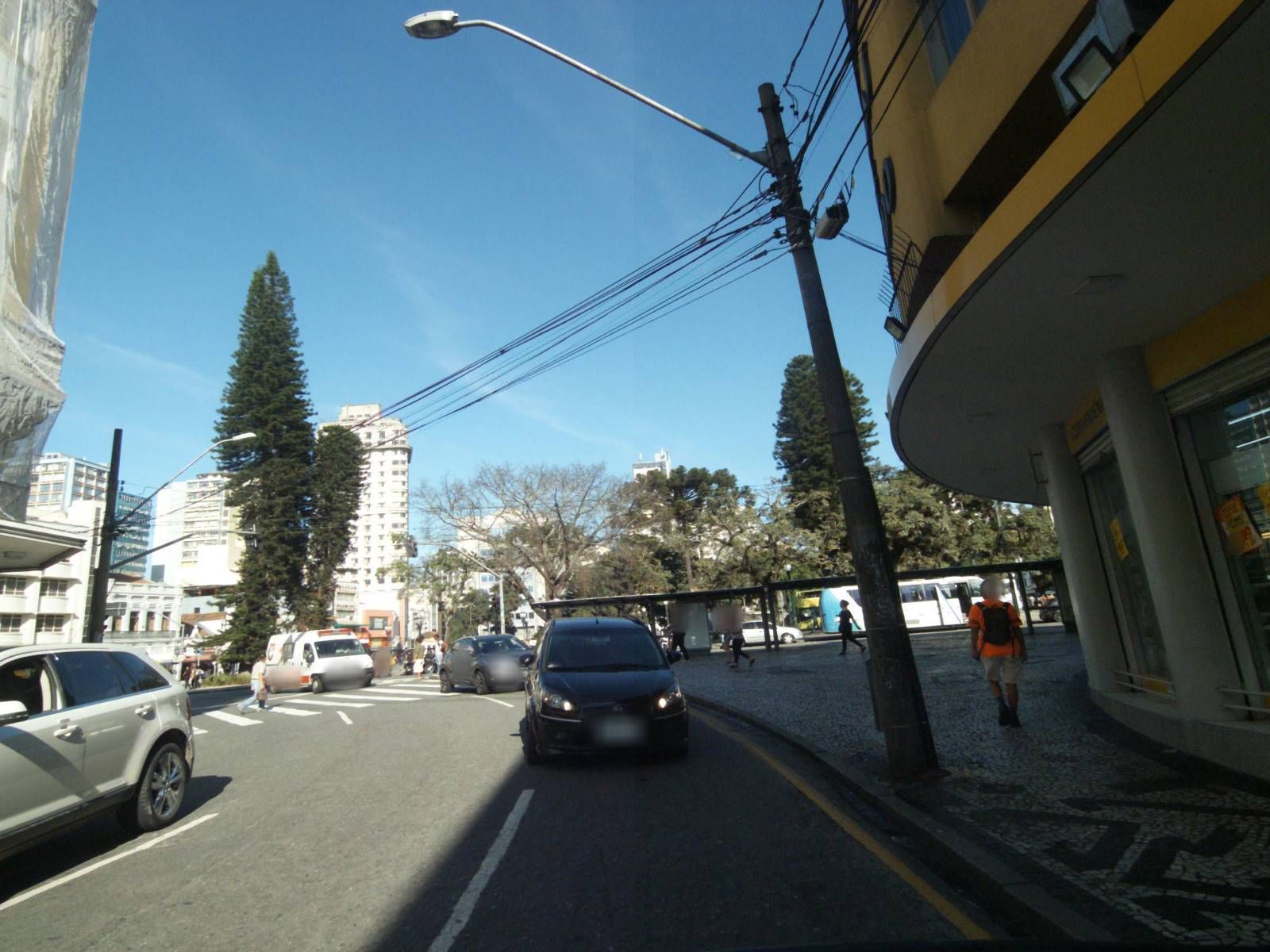 Street view of Curitiba