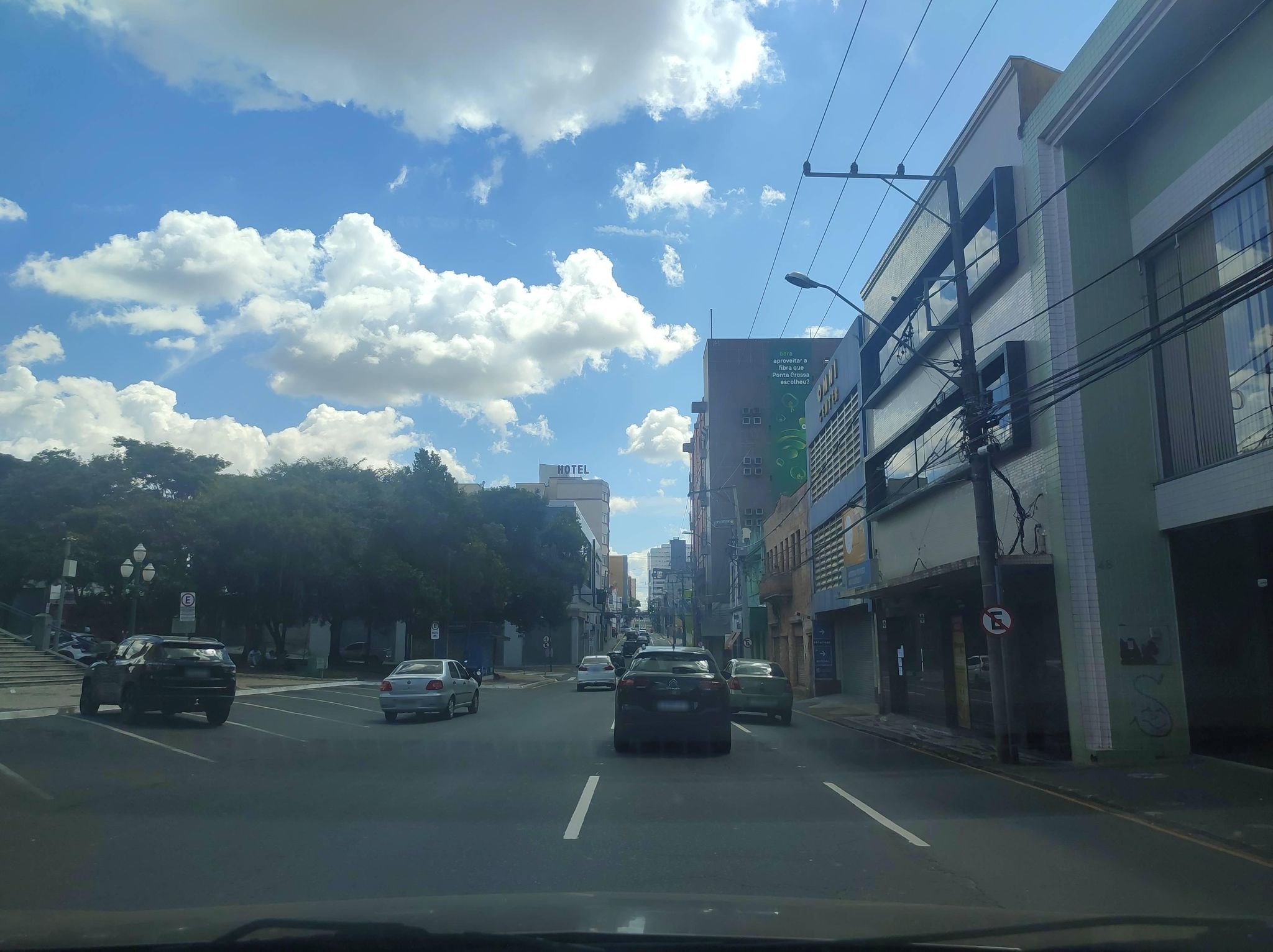Street view of Ponta Grossa