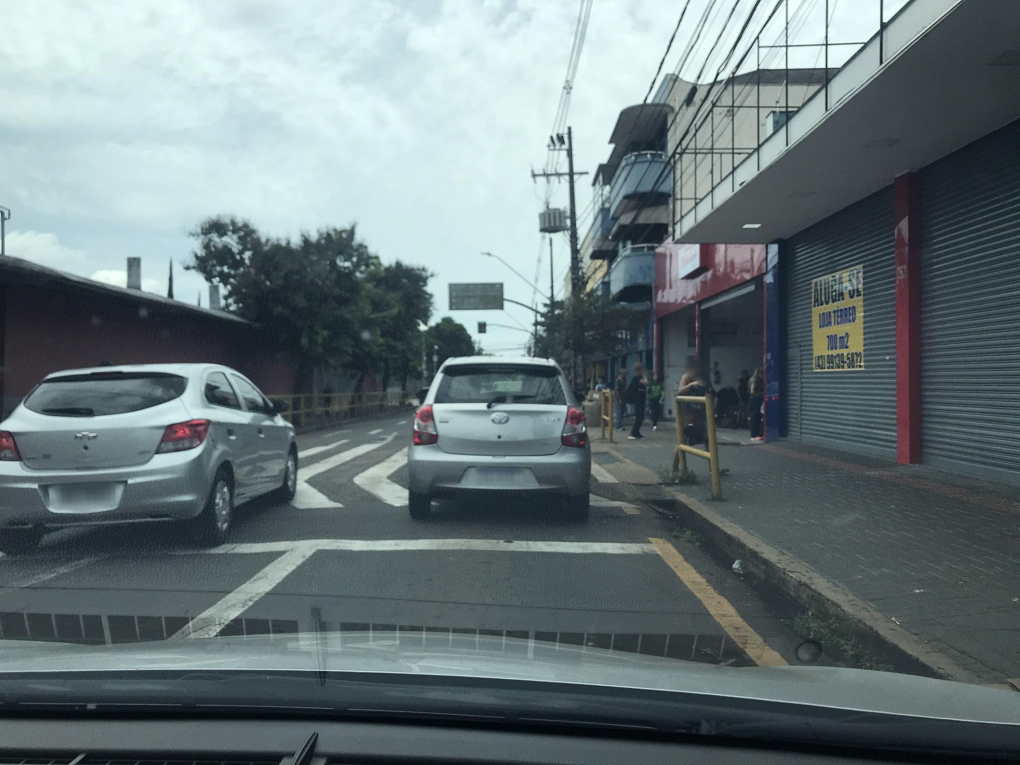 Street view of Londrina