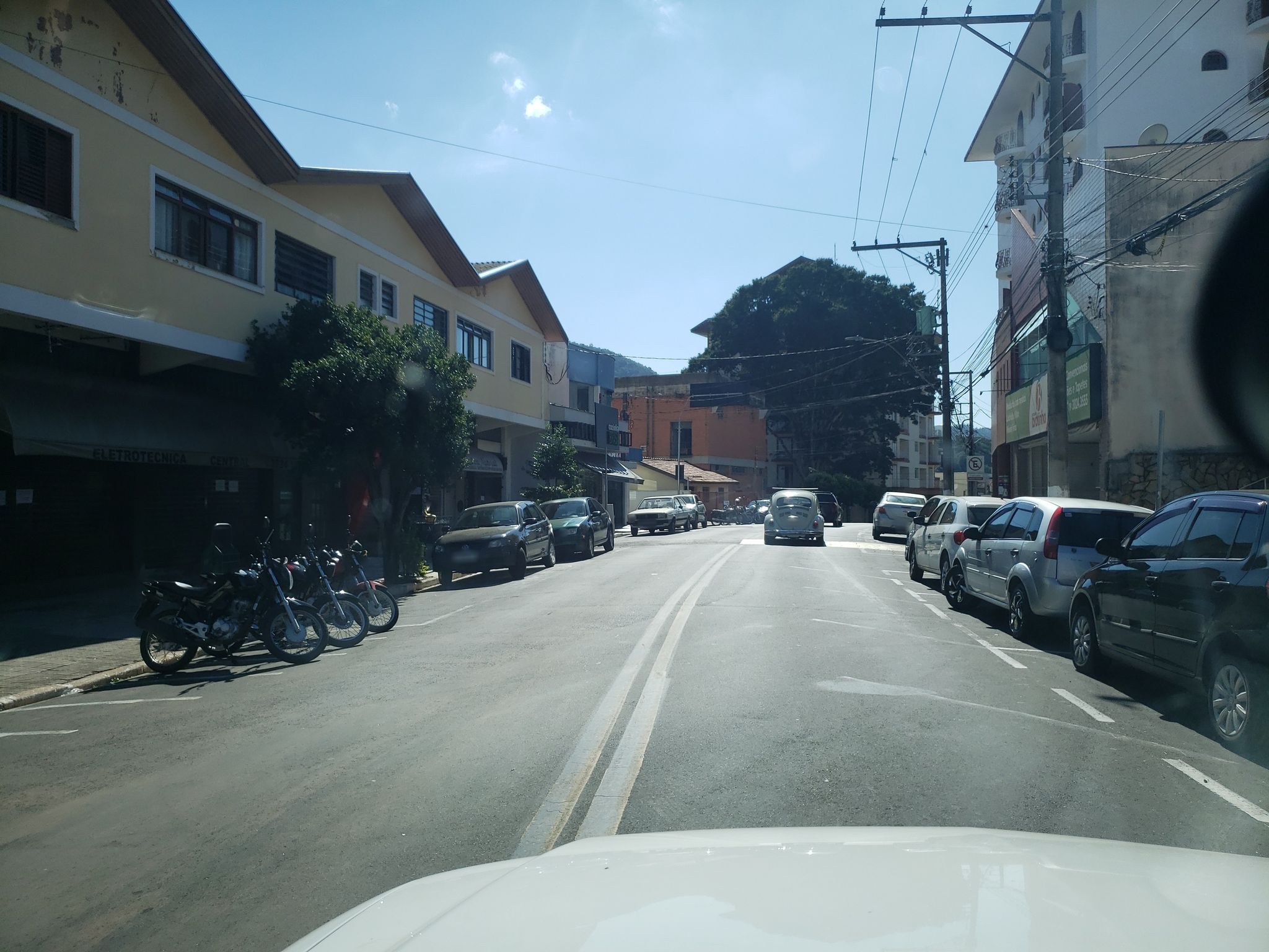 Street view of Águas de Lindóia