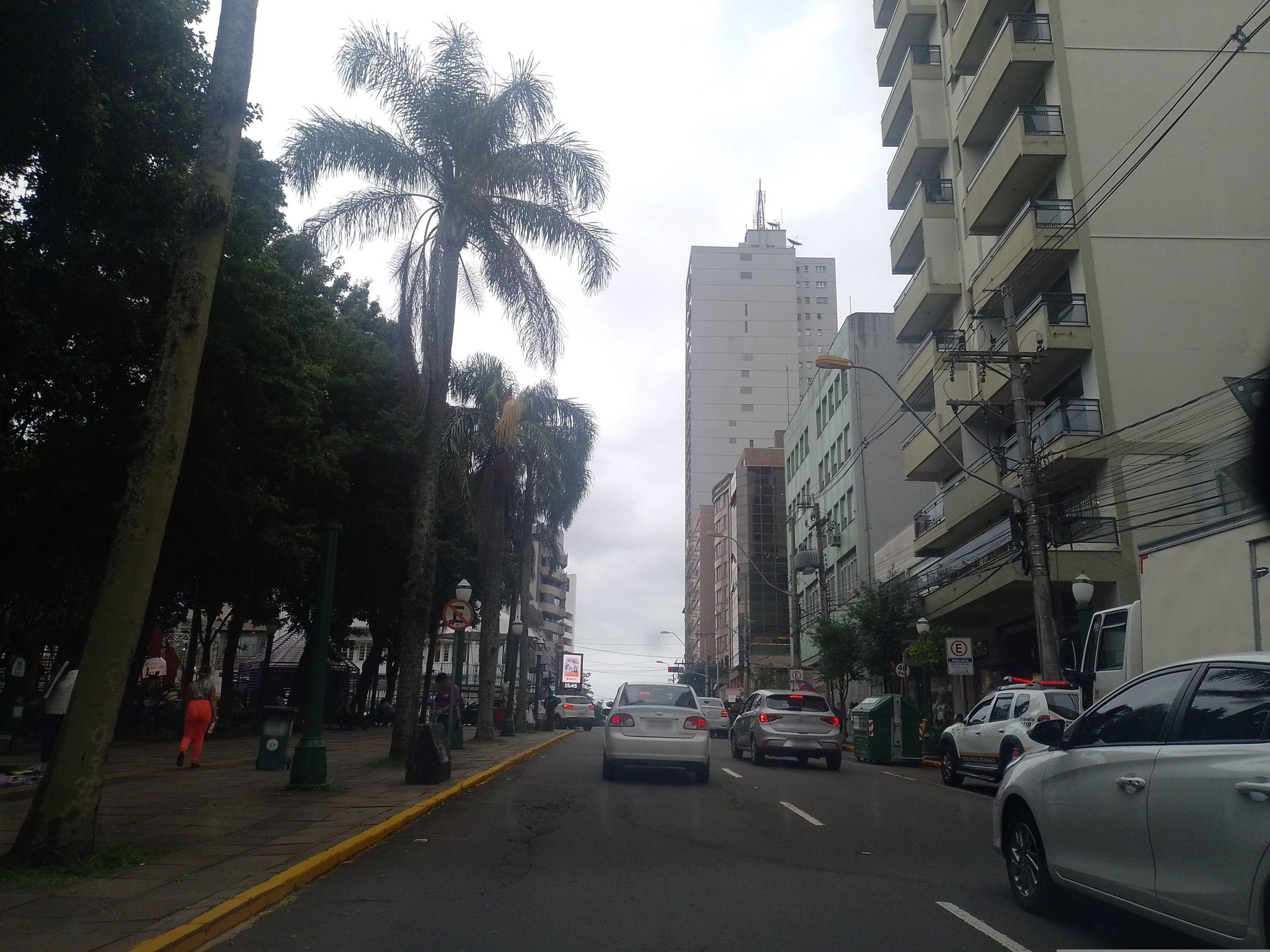 Street view of Caxias do Sul