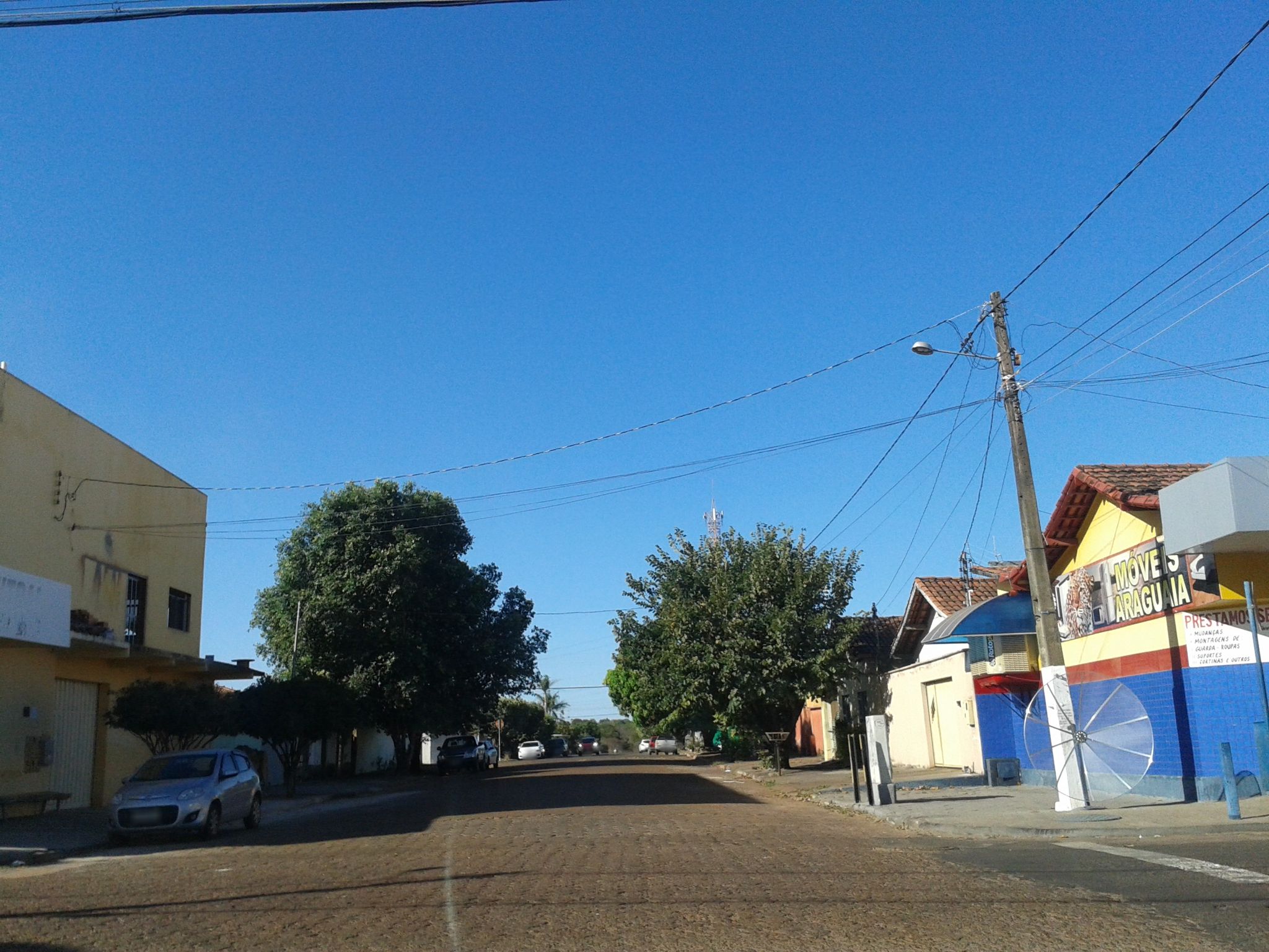 Street view of São Miguel do Araguaia