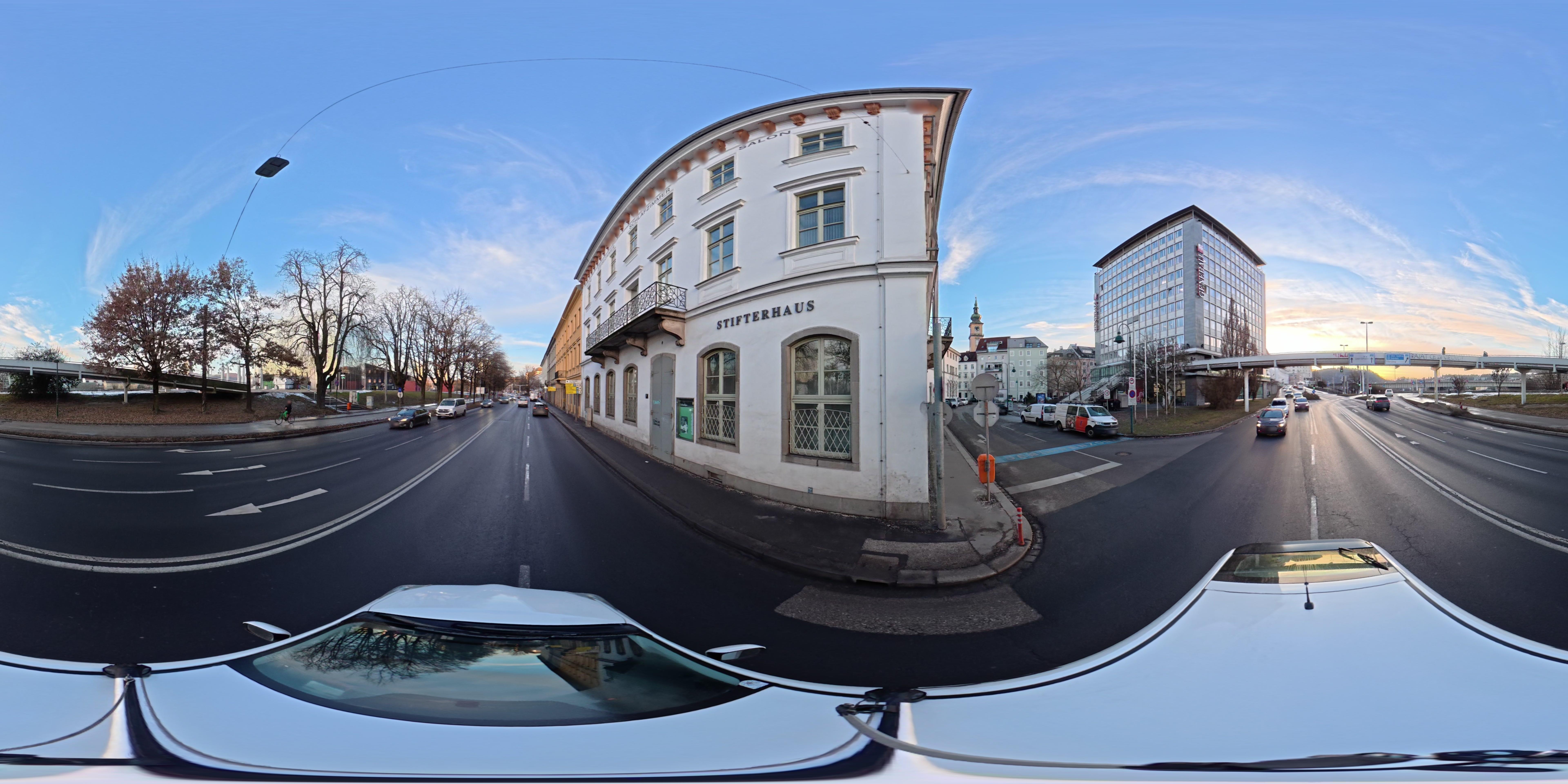 Street view of Linz