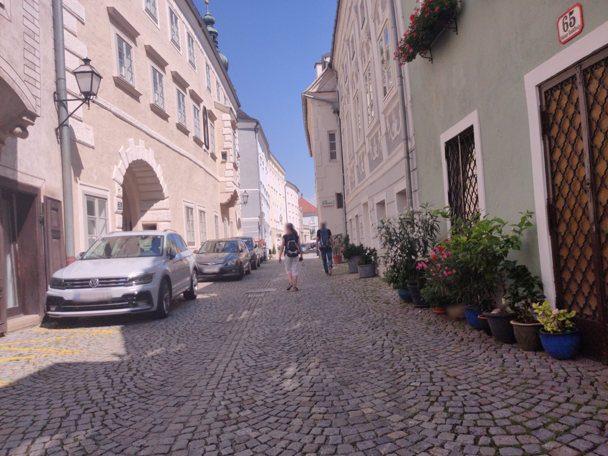 Street view of Stein an der Donau