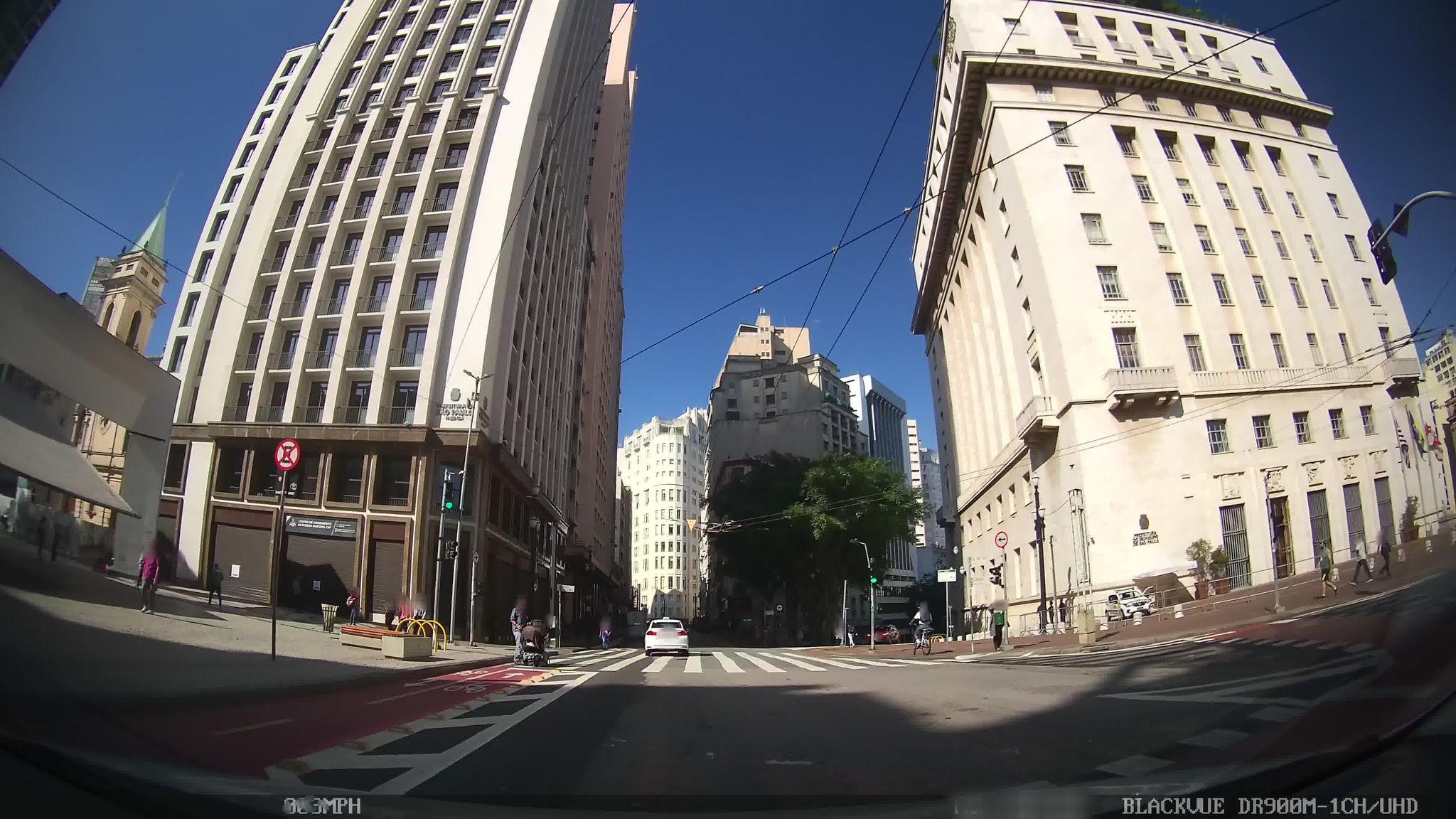 Street view of São Paulo