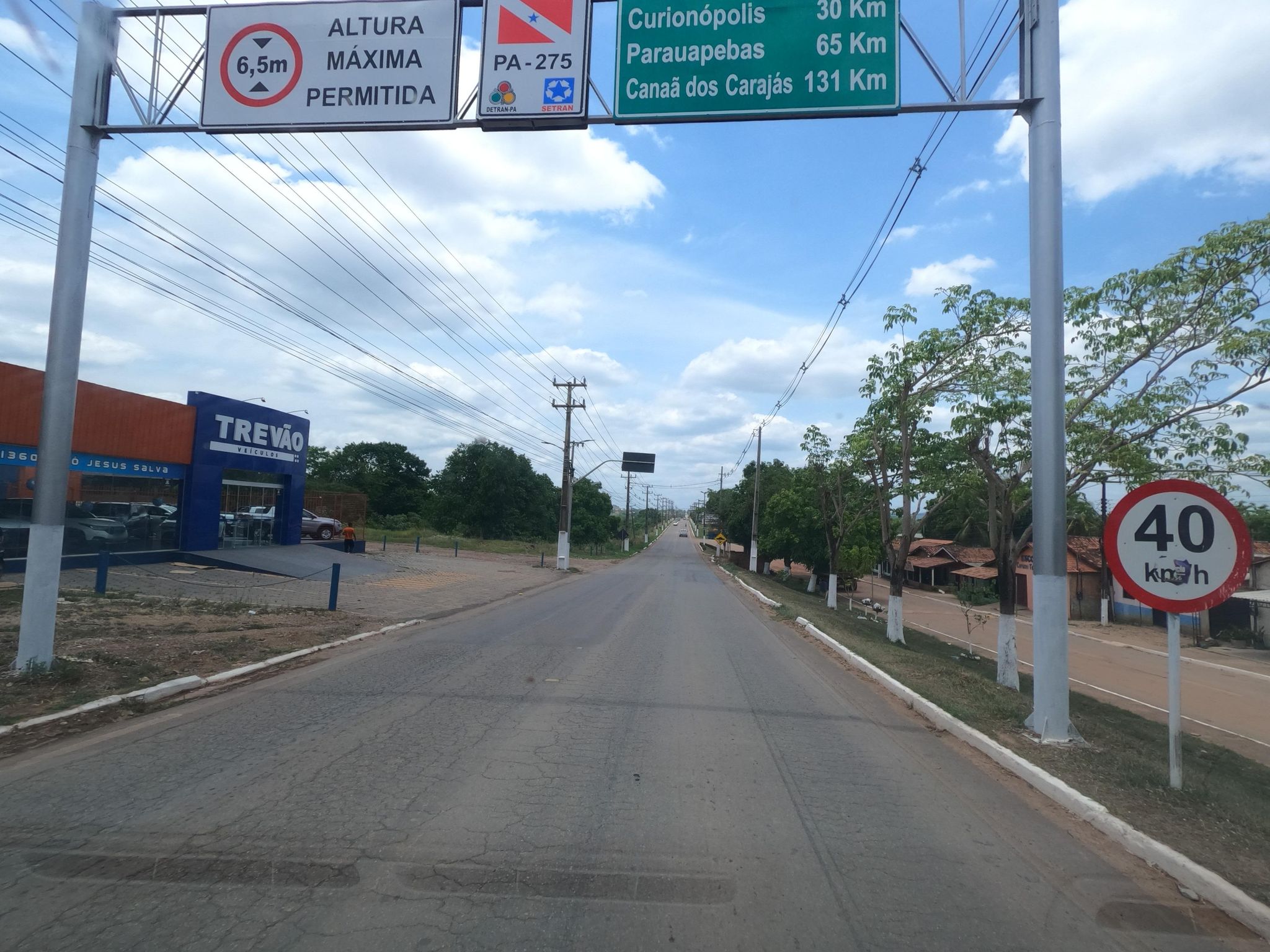 Street view of Eldorado dos Carajás