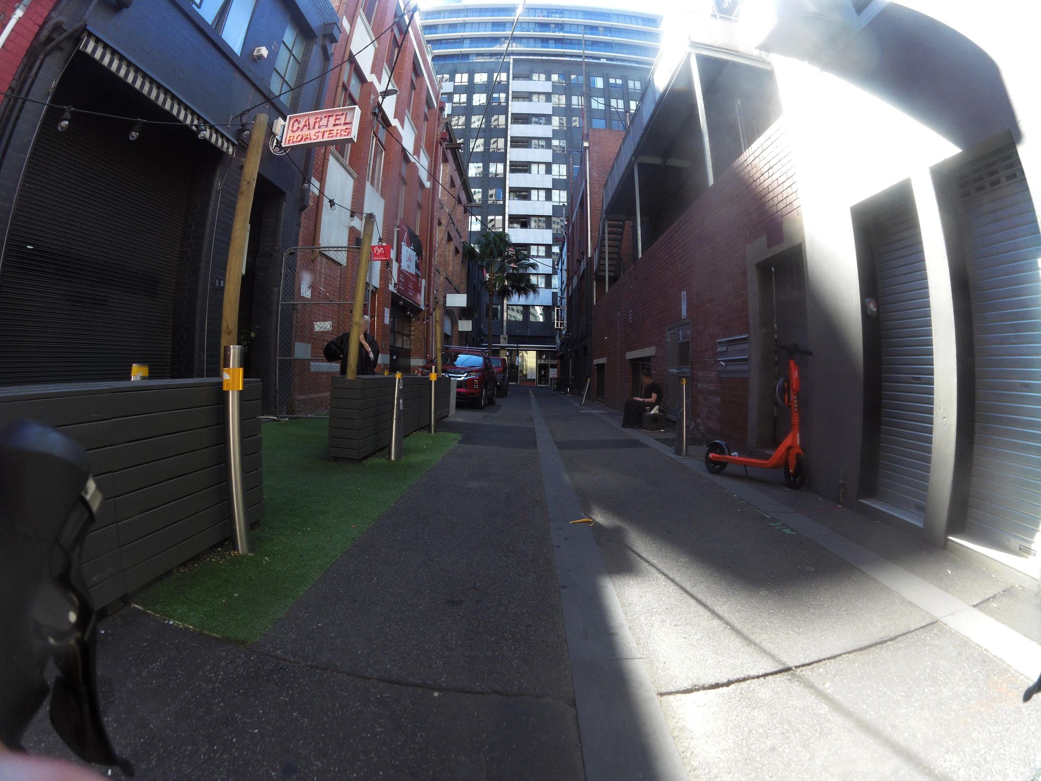 Street view of Melbourne