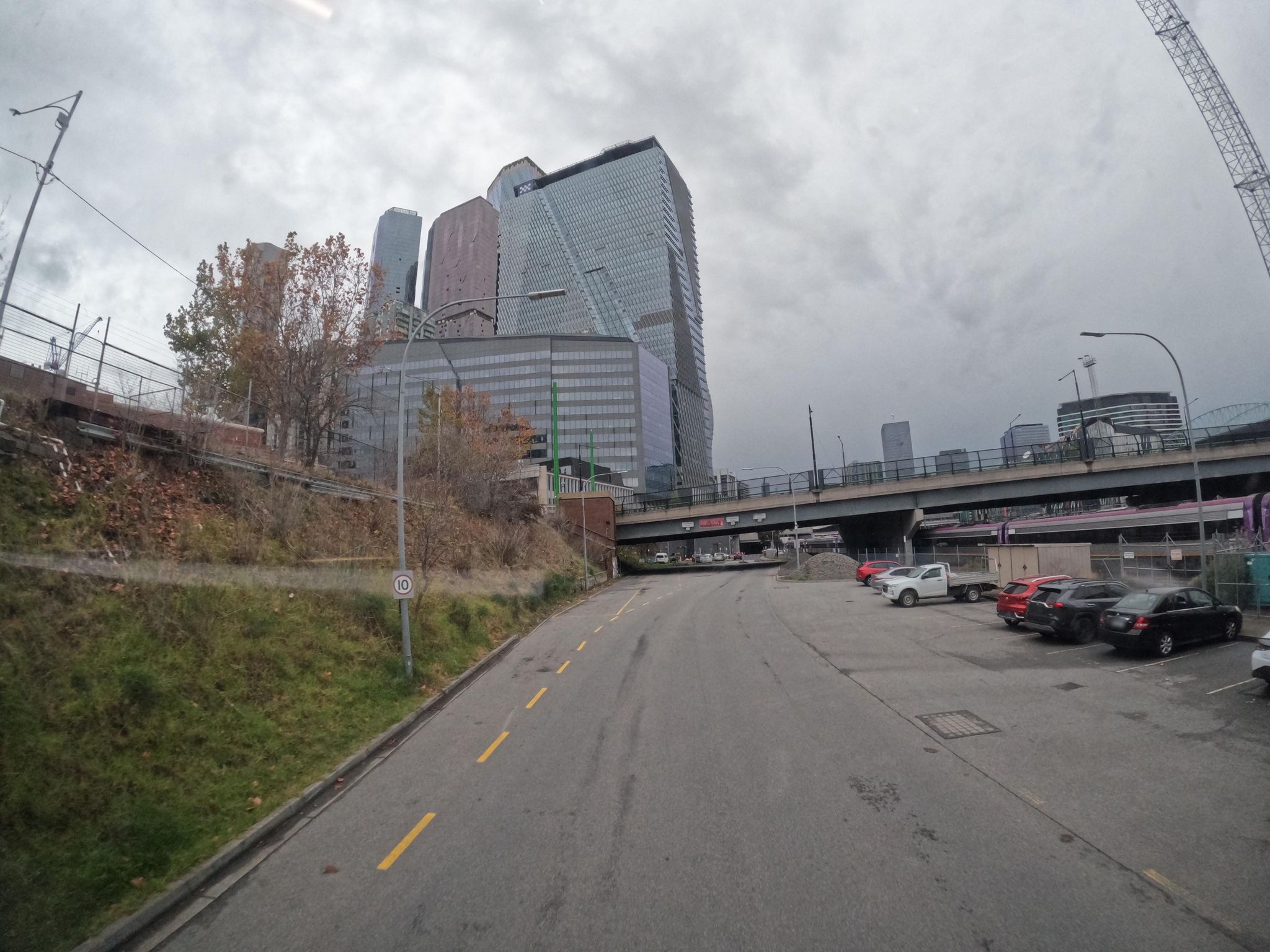 Street view of Docklands