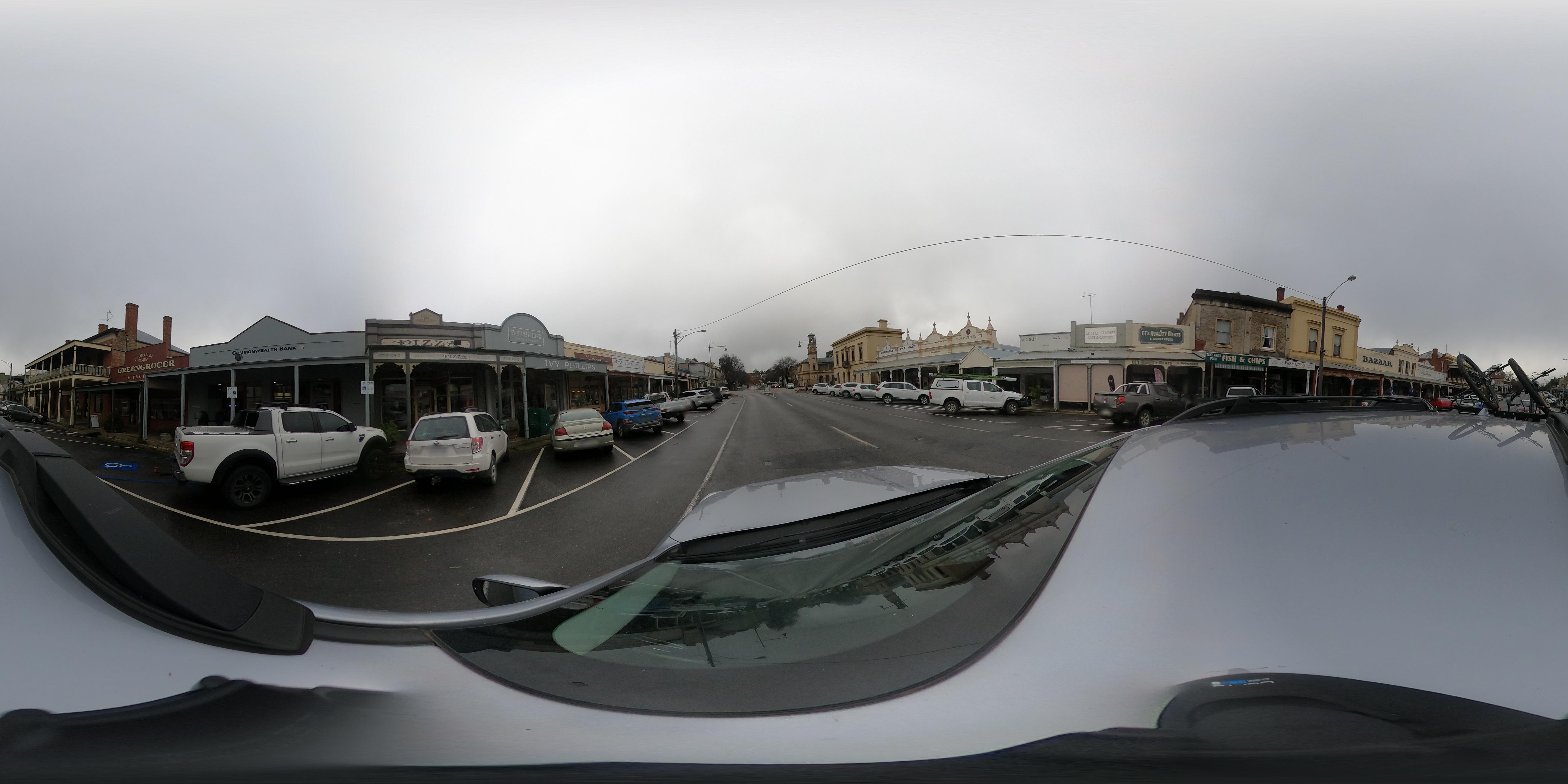 Street view of Beechworth