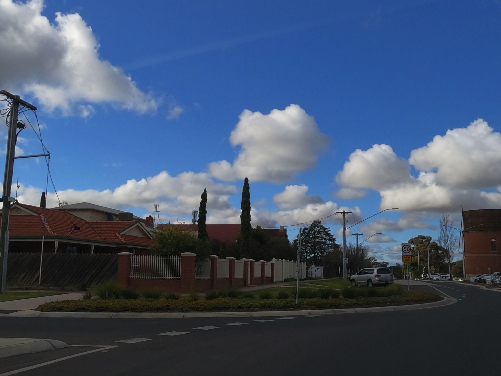 Street view of Swan Hill